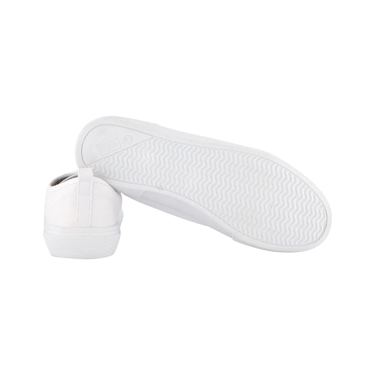 5 Casual Canvas Shoes White, 5 of 5