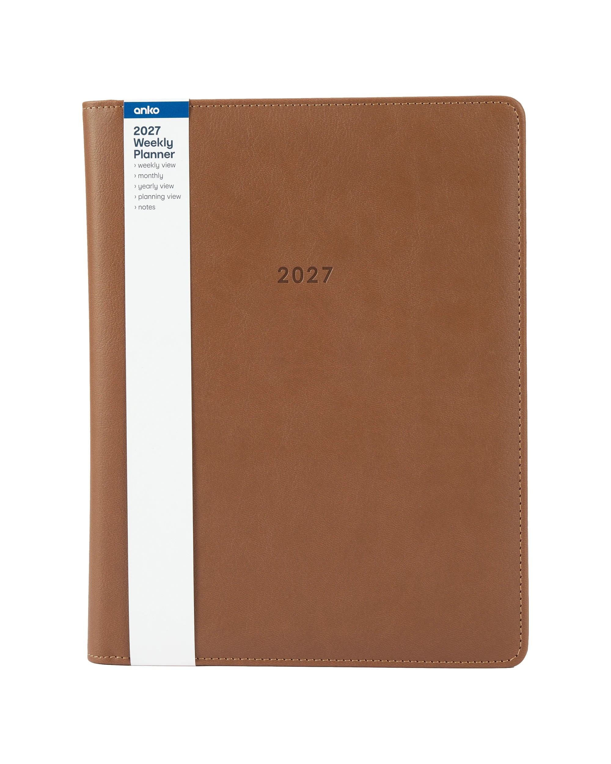 5 2027 B5 12 Month Planner - Tan, 5 of 6