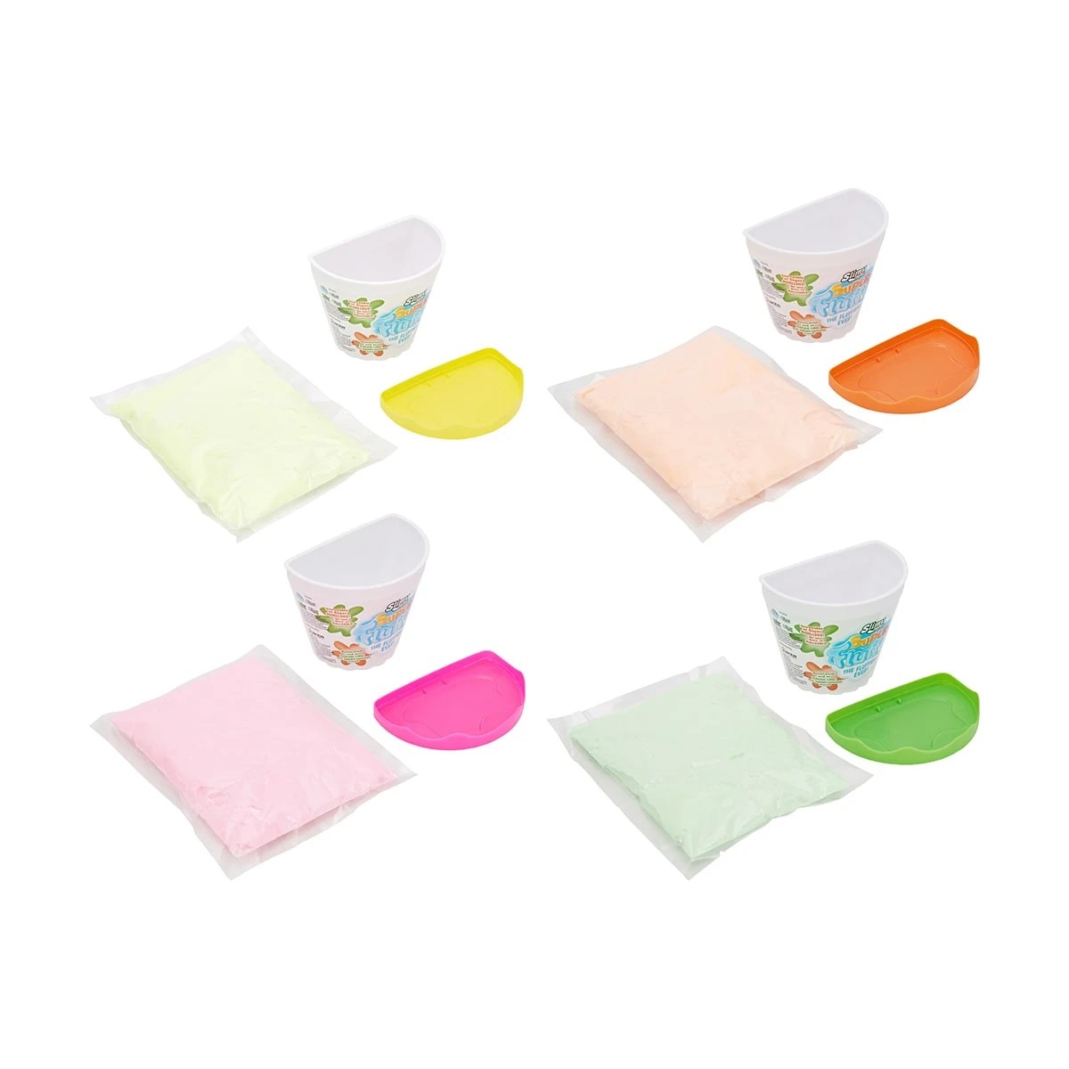 2 Super Fluffy Slime - Assorted, 2 of 4