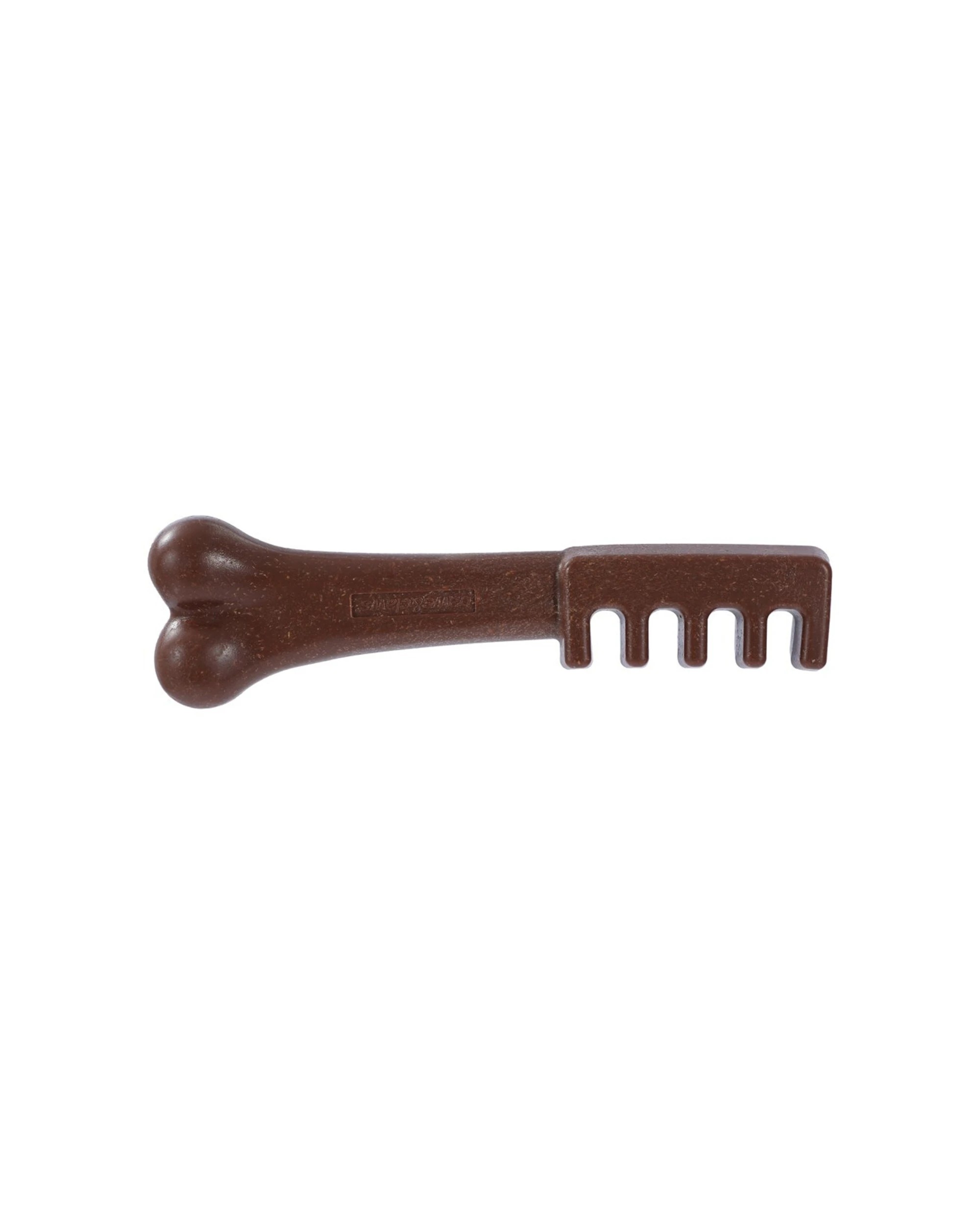 3 Paws And Claws Boobone Toothbrush Aussie BBQ Bamboo Fibre Flavoured Chew Toy 18.5cm - Brown, 3 of 4