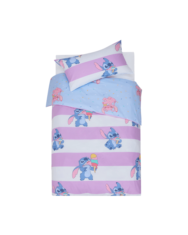 Disney Stitch Cotton Quilt Cover Set - Single
