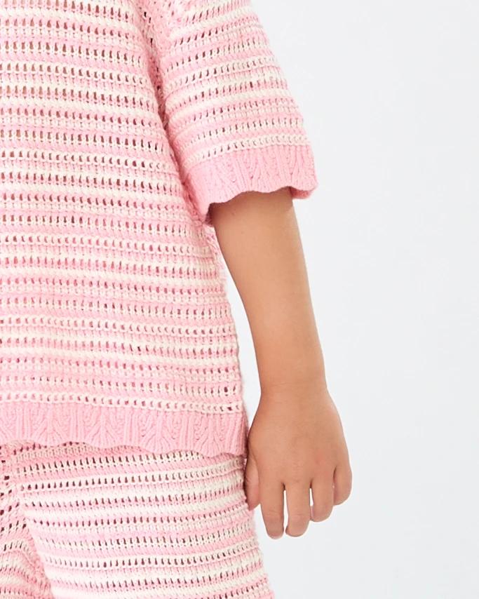 5 Crochet Set Pnk Stripe, 5 of 5