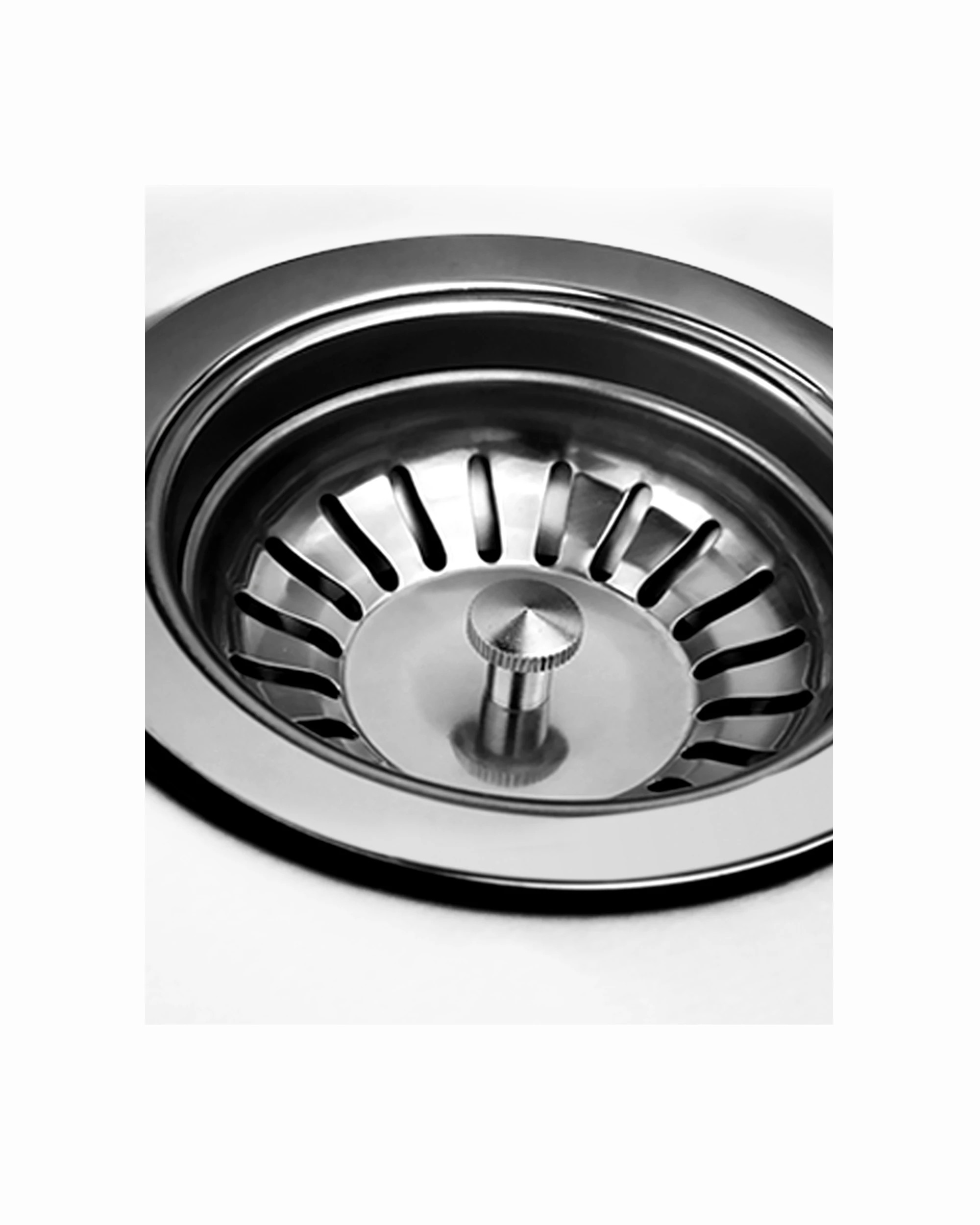 6 Cefito Kitchen Sink 45x45cm Granite Stone Sink Single Bowl - White, 6 of 6