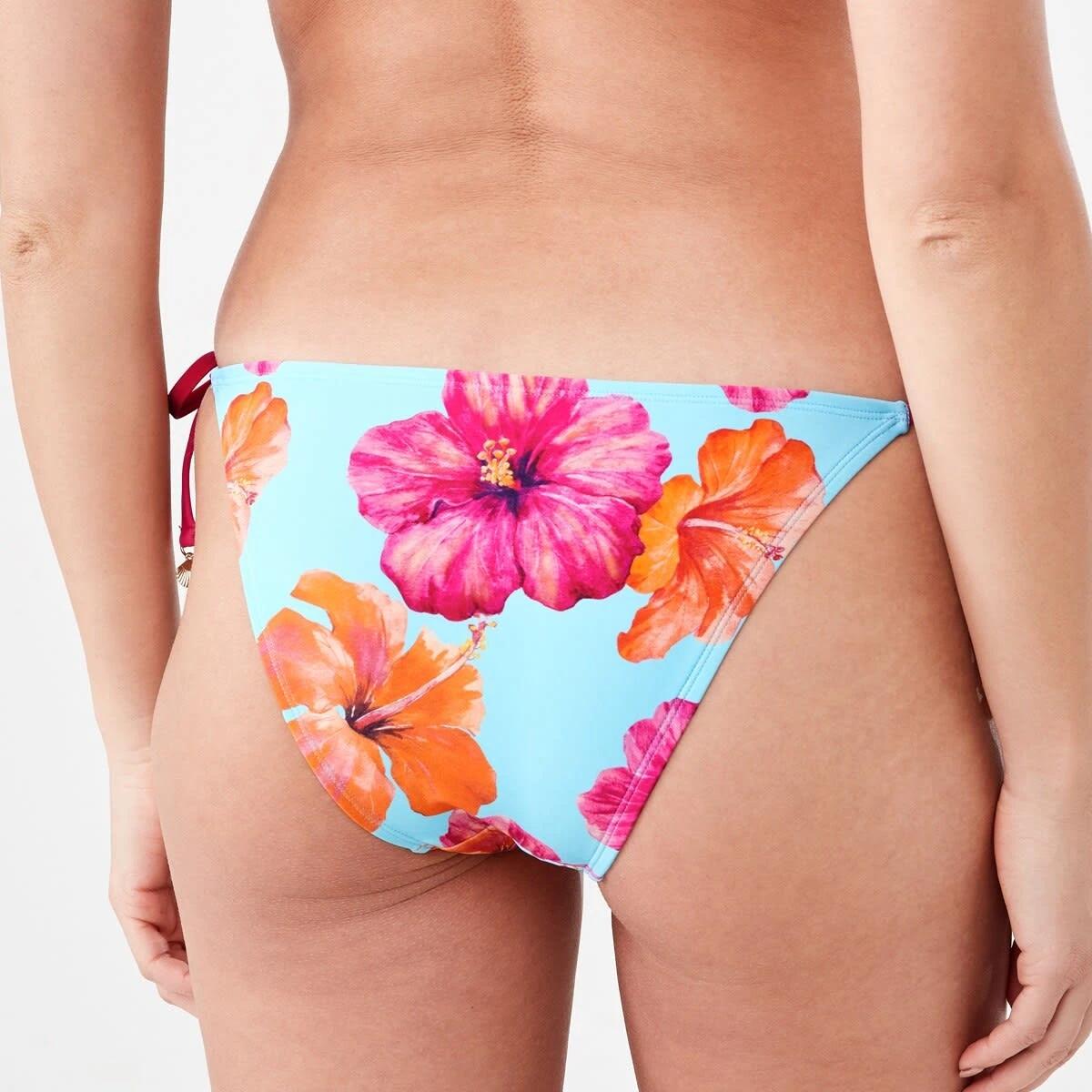 3 Print String Bikini Briefs HOT TROP CLEAR AQUA, 3 of 5