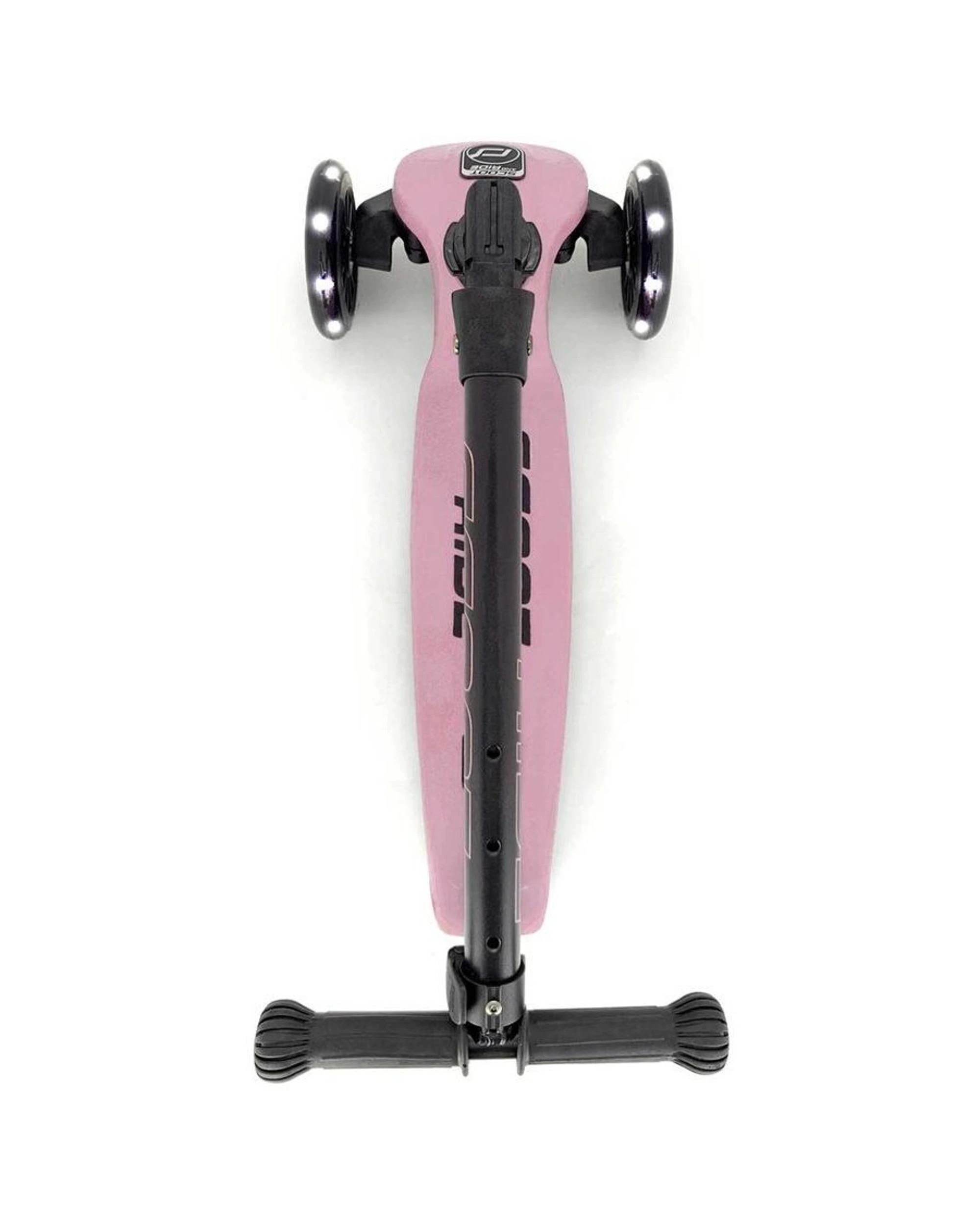 3 Scoot and Ride Highwaykick 3 LED Kids Scooter - Rose - Pink, 3 of 4