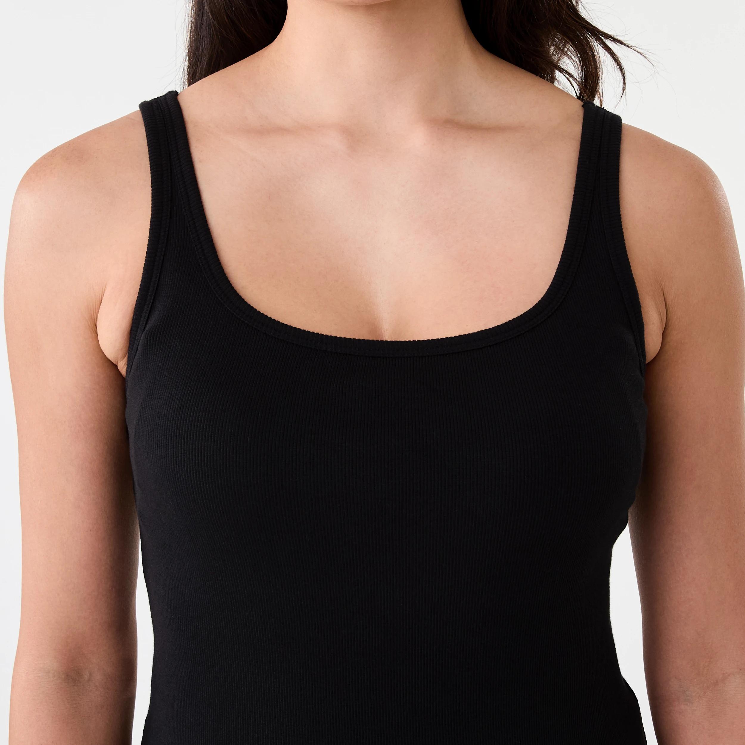 5 Sleeveless Shelf Bra Cami Black, 5 of 5