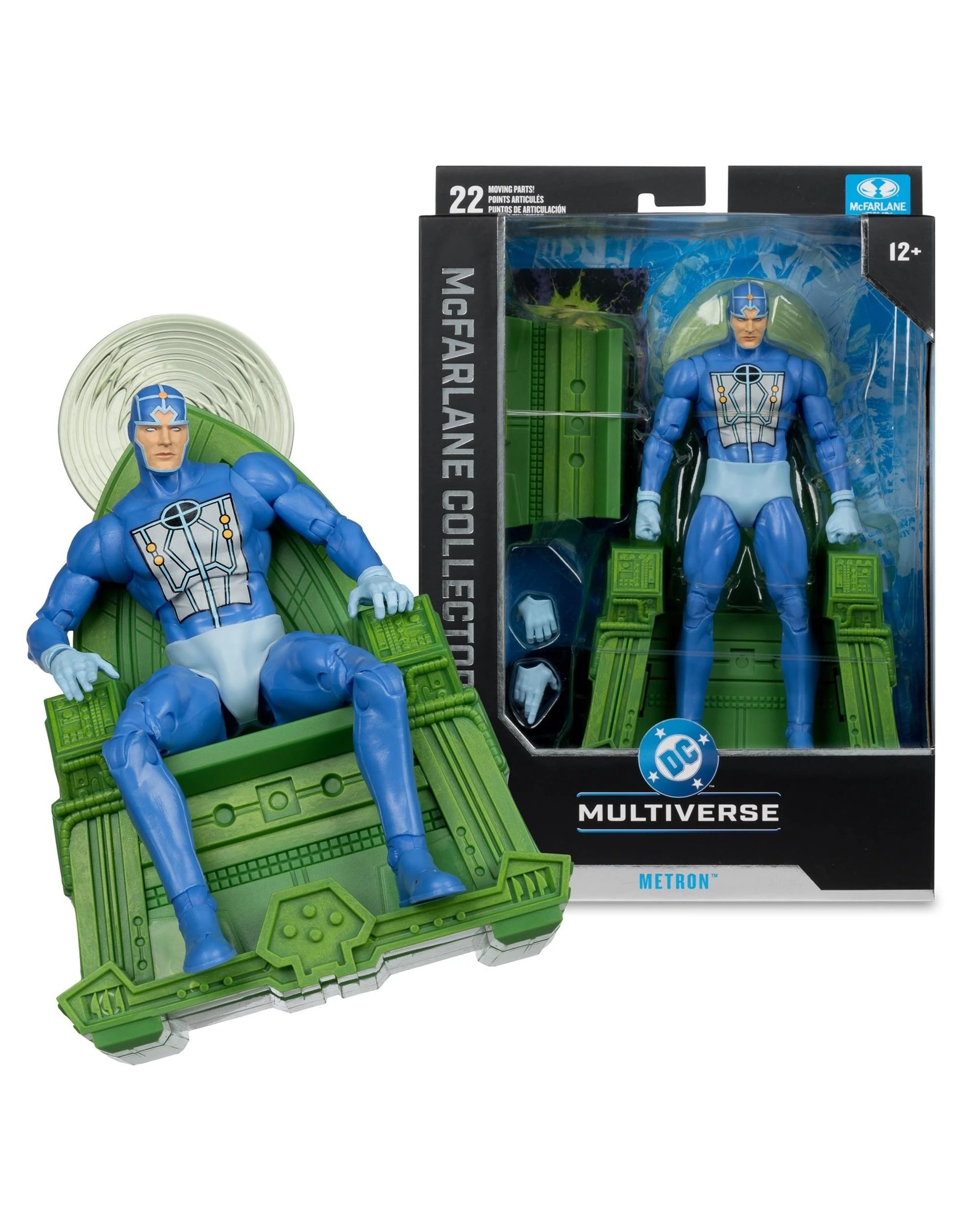 1 DC Multiverse New Gods Metron McFarlane Collector Edition #45 7 inch Action Figure, 1 of 9