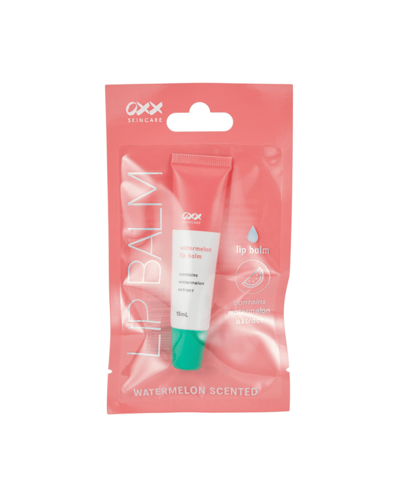 OXX Skincare Lip Balm 15ml - Watermelon Scented