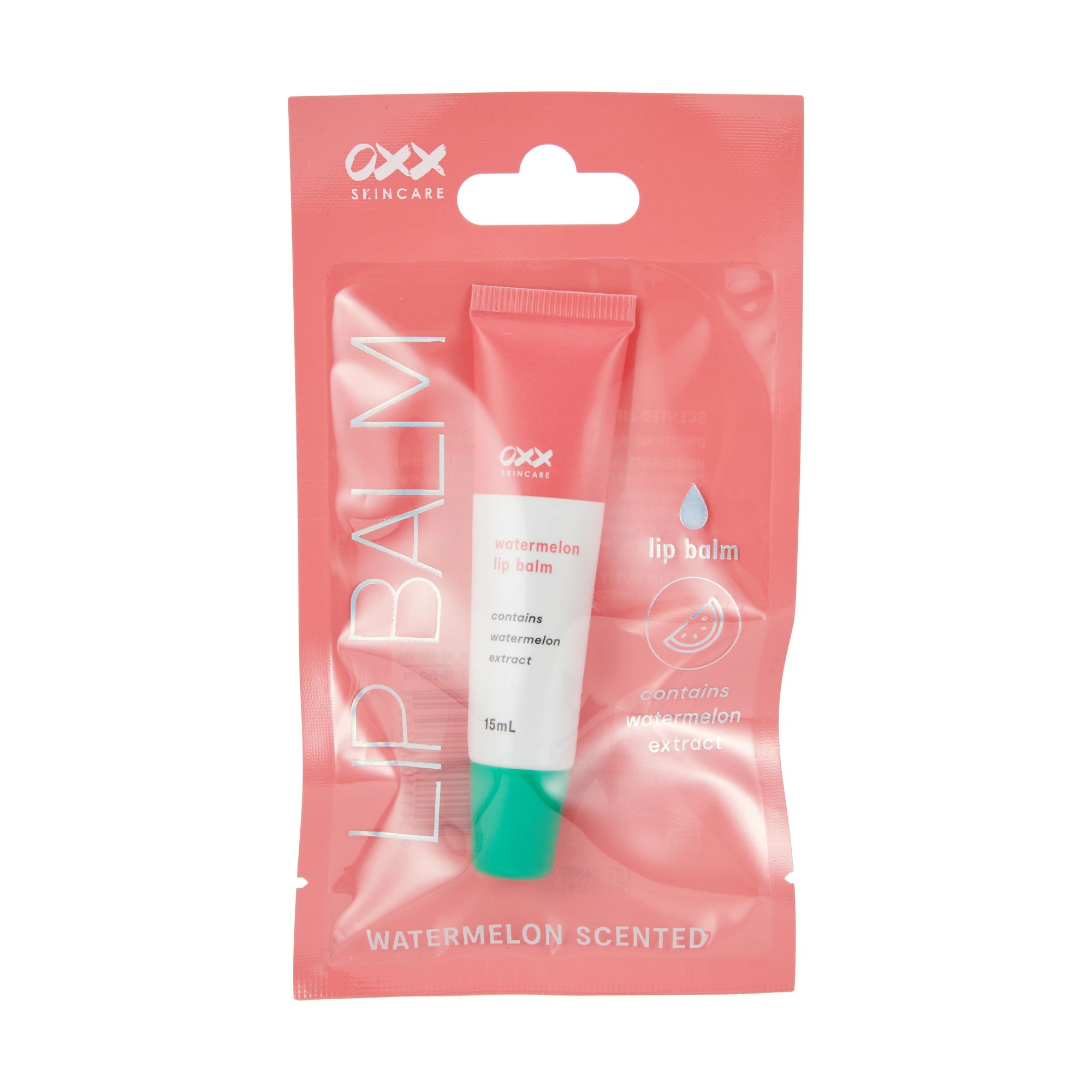 1 OXX Skincare Lip Balm 15ml - Watermelon Scented, 1 of 5