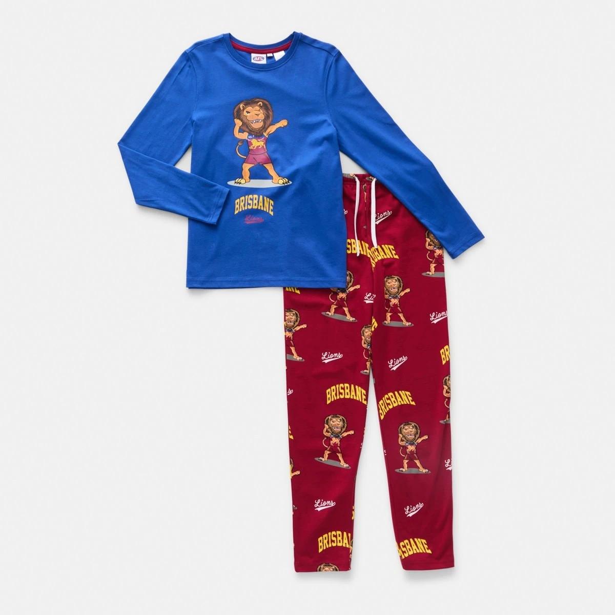 6 Official AFL Kids Pyjama Set Brisbane, 6 of 9