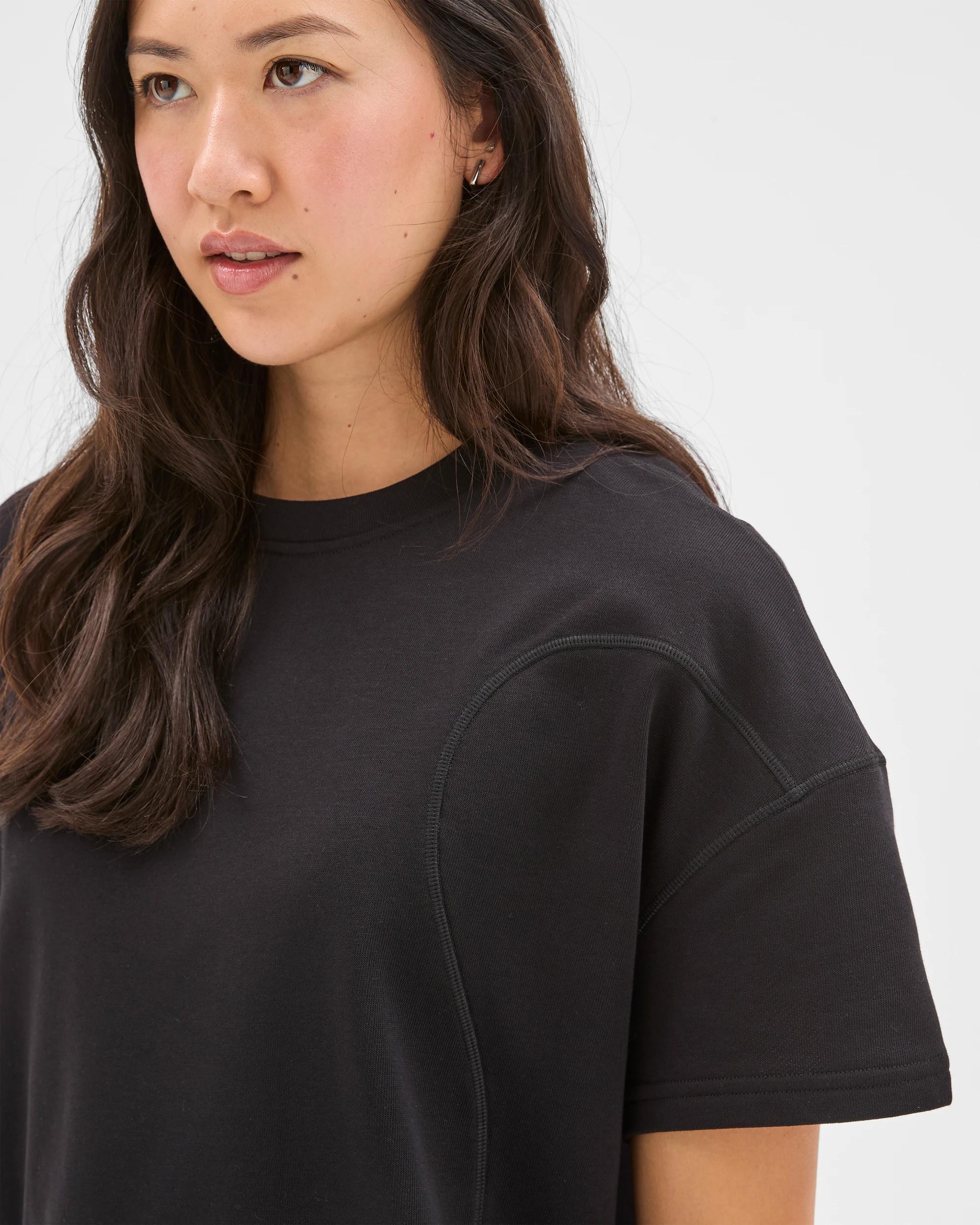 5 Target Active Australian Cotton Blend Knit T-Shirt BLACK, 5 of 7