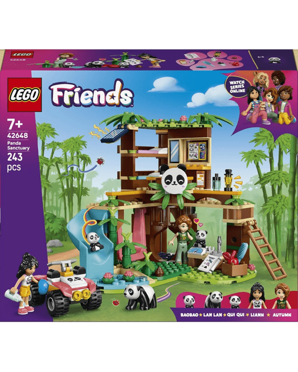 LEGO Friends Panda Sanctuary Animal Care 42648 Kmart