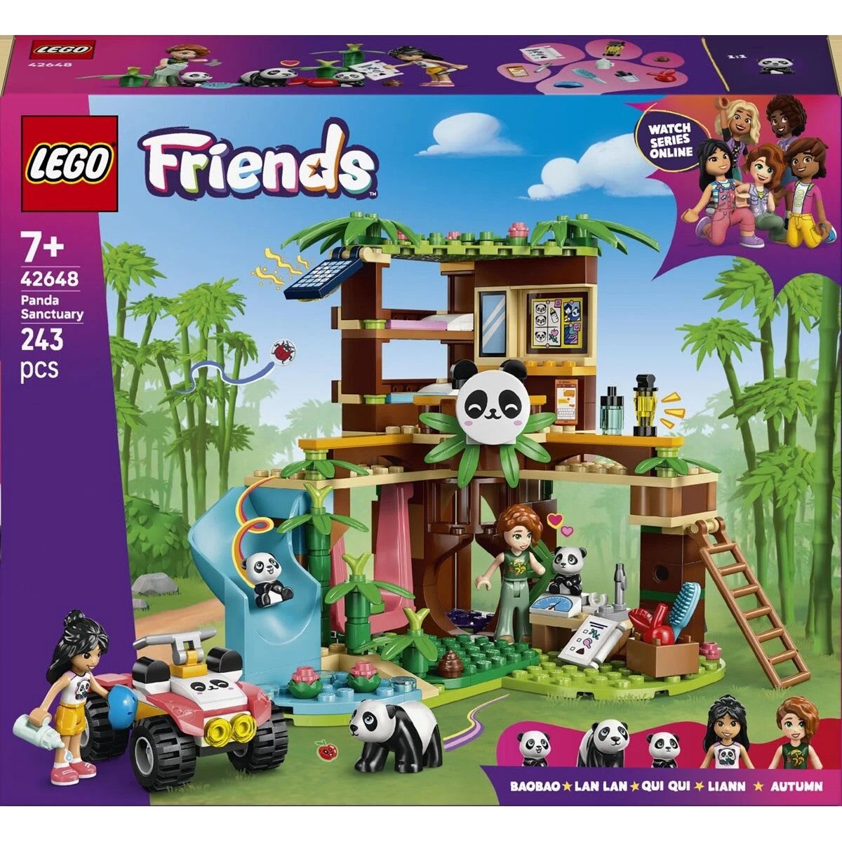 1 LEGO Friends Panda Sanctuary Animal Care 42648, 1 of 11