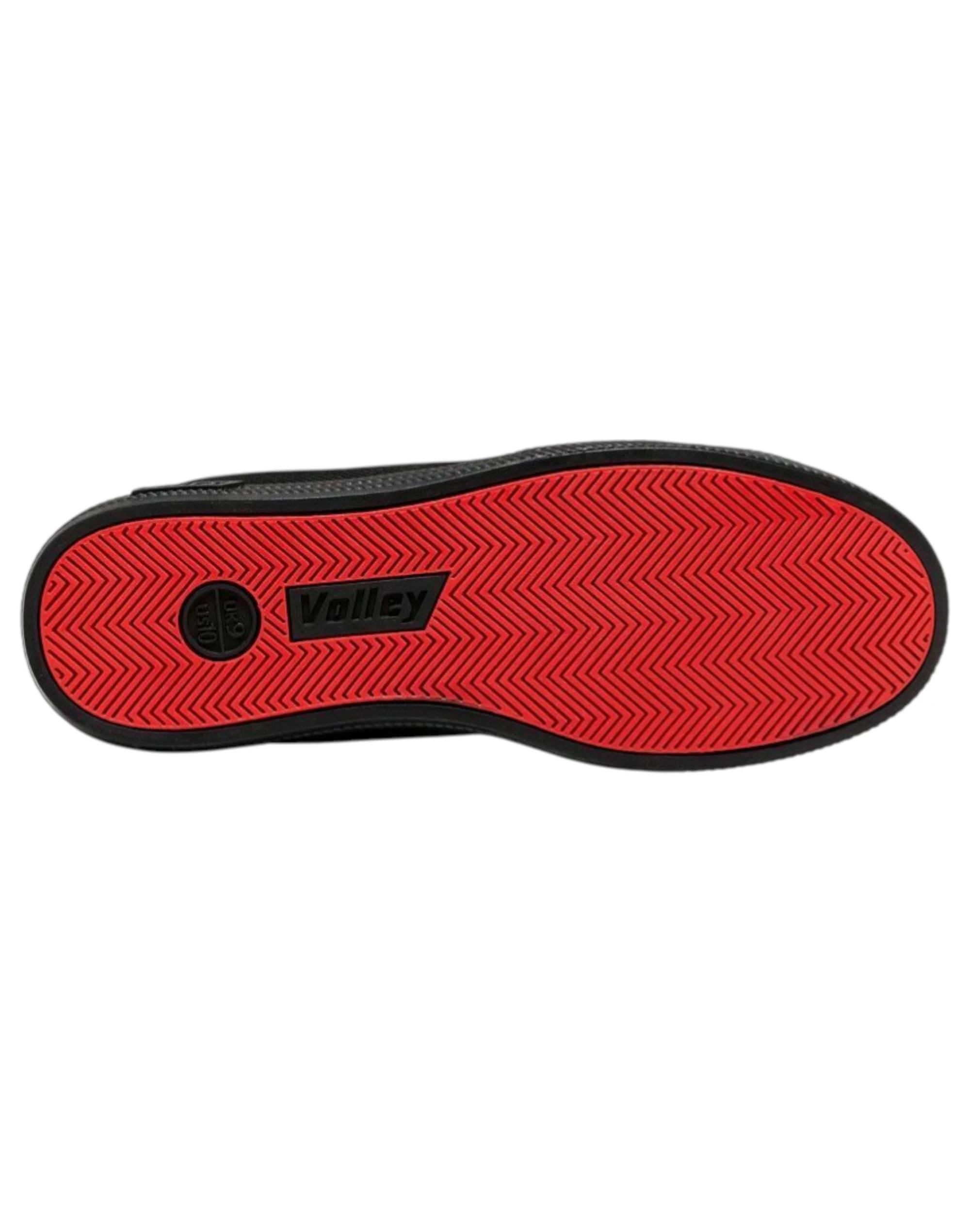 3 Volley Safety Steel Cap Mens Toe Caps s Work Lace Shoes - Black/Grey BLACK/GREY, 3 of 4