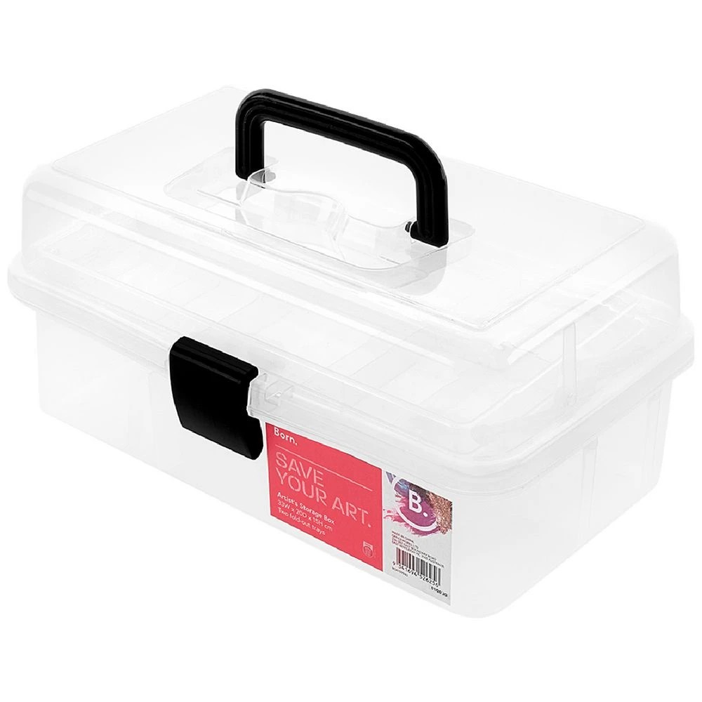 2 Born Art Storage Box Clear, 2 of 4