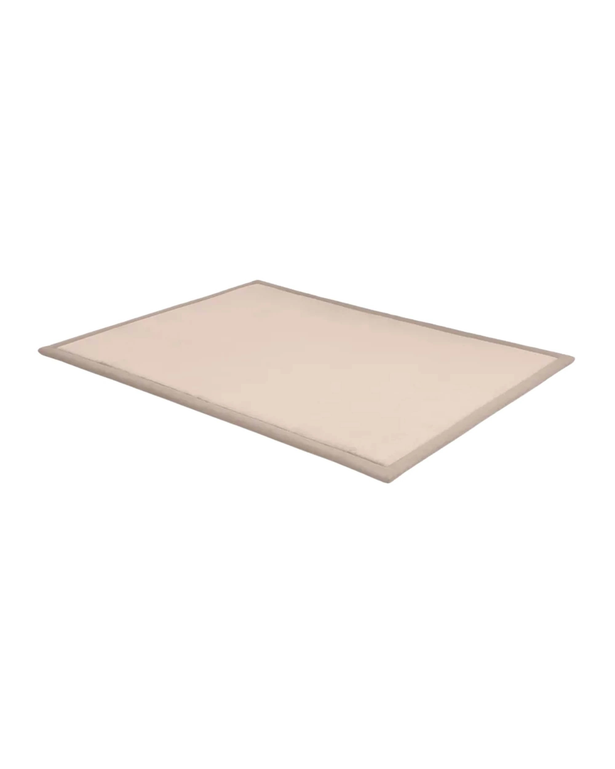 1 Kitchee Foam Floor Mat 150x200cm - Padded Thick Soft Tatami Style Rug Cream, 1 of 4