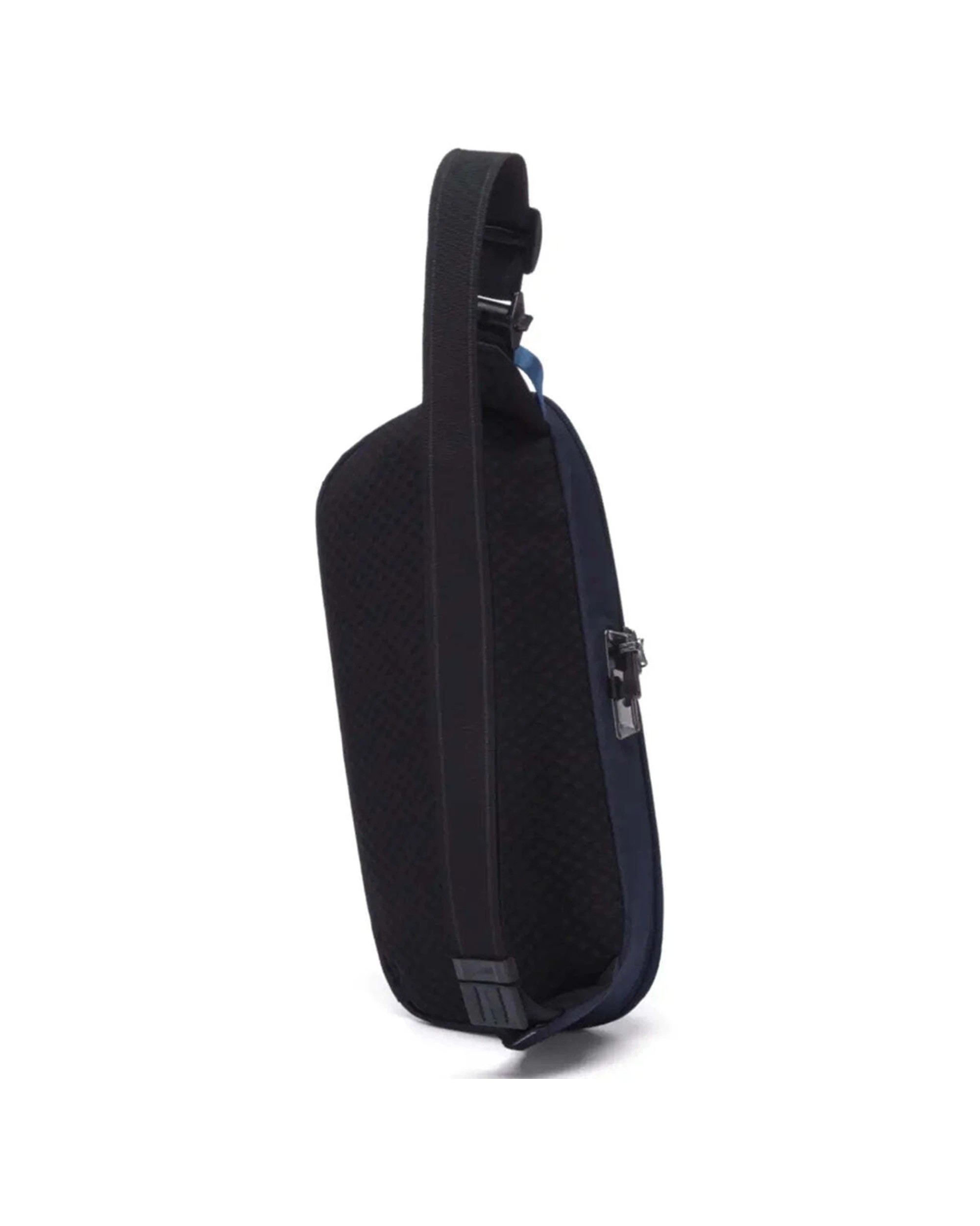 4 Pacsafe V Urban Anti-Theft Sling Pack Cut Resistant Strap Adjustable Waist Ocean - Black, 4 of 8