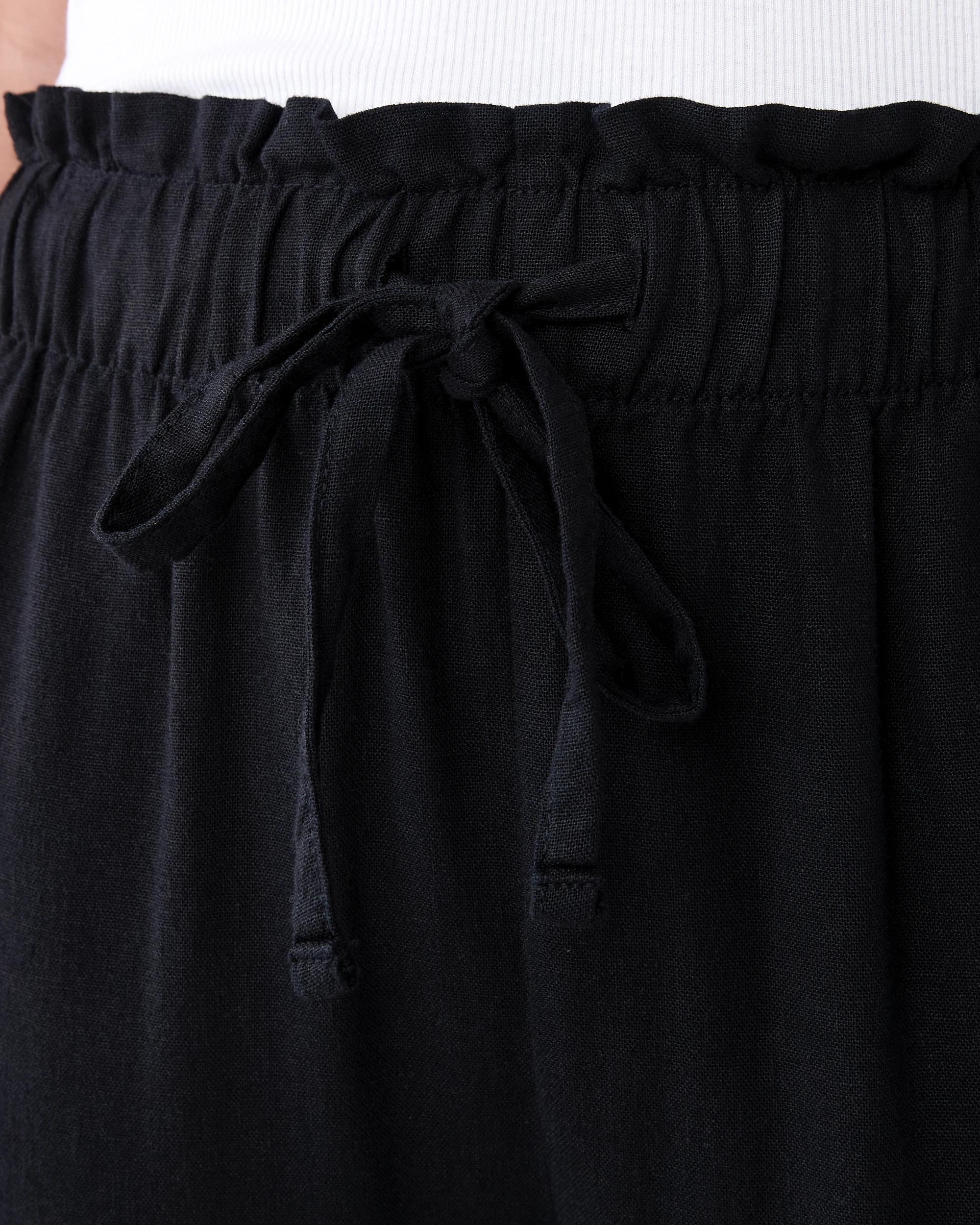 4 Drawstring Pants Black, 4 of 6