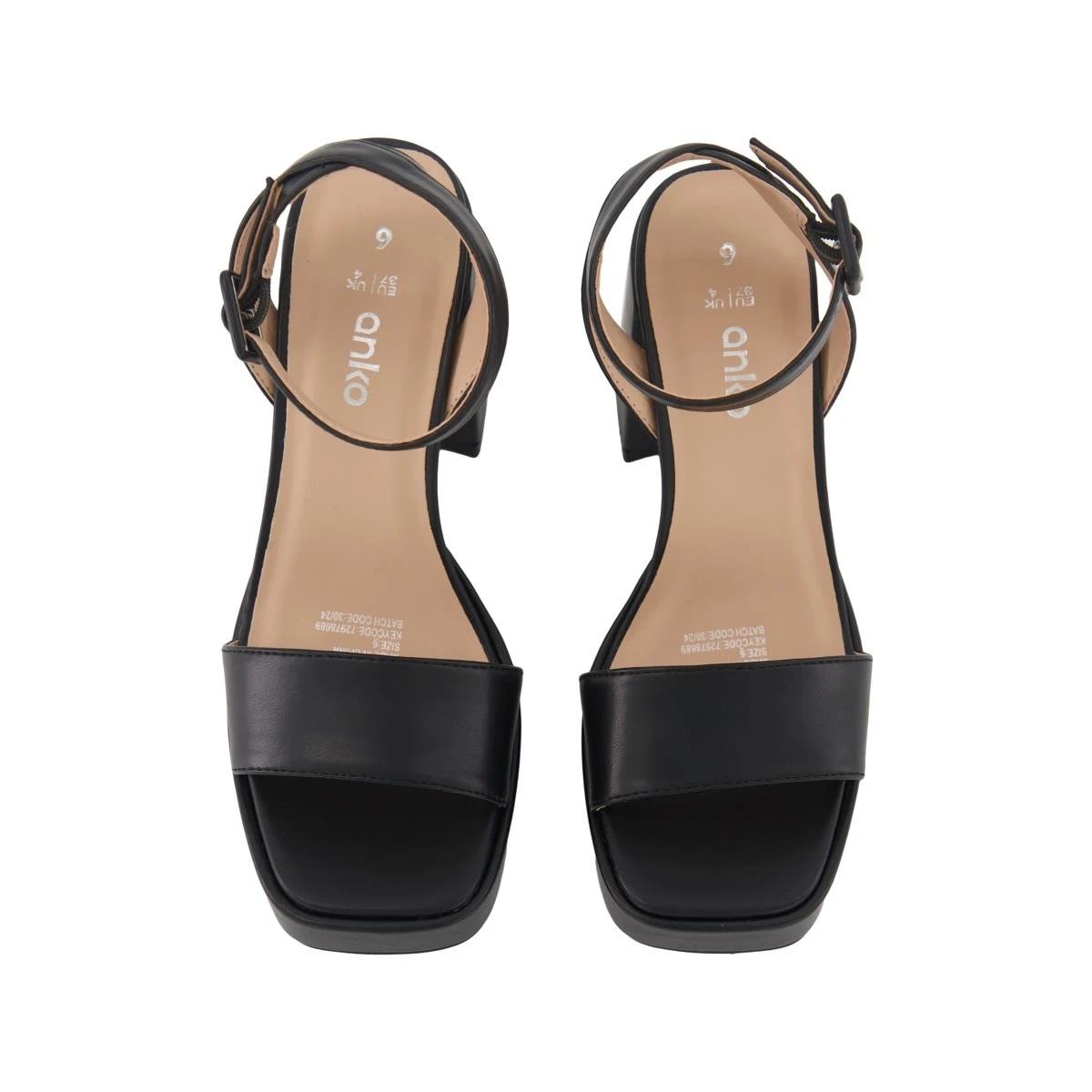4 Dress Platform Heels Black, 4 of 5