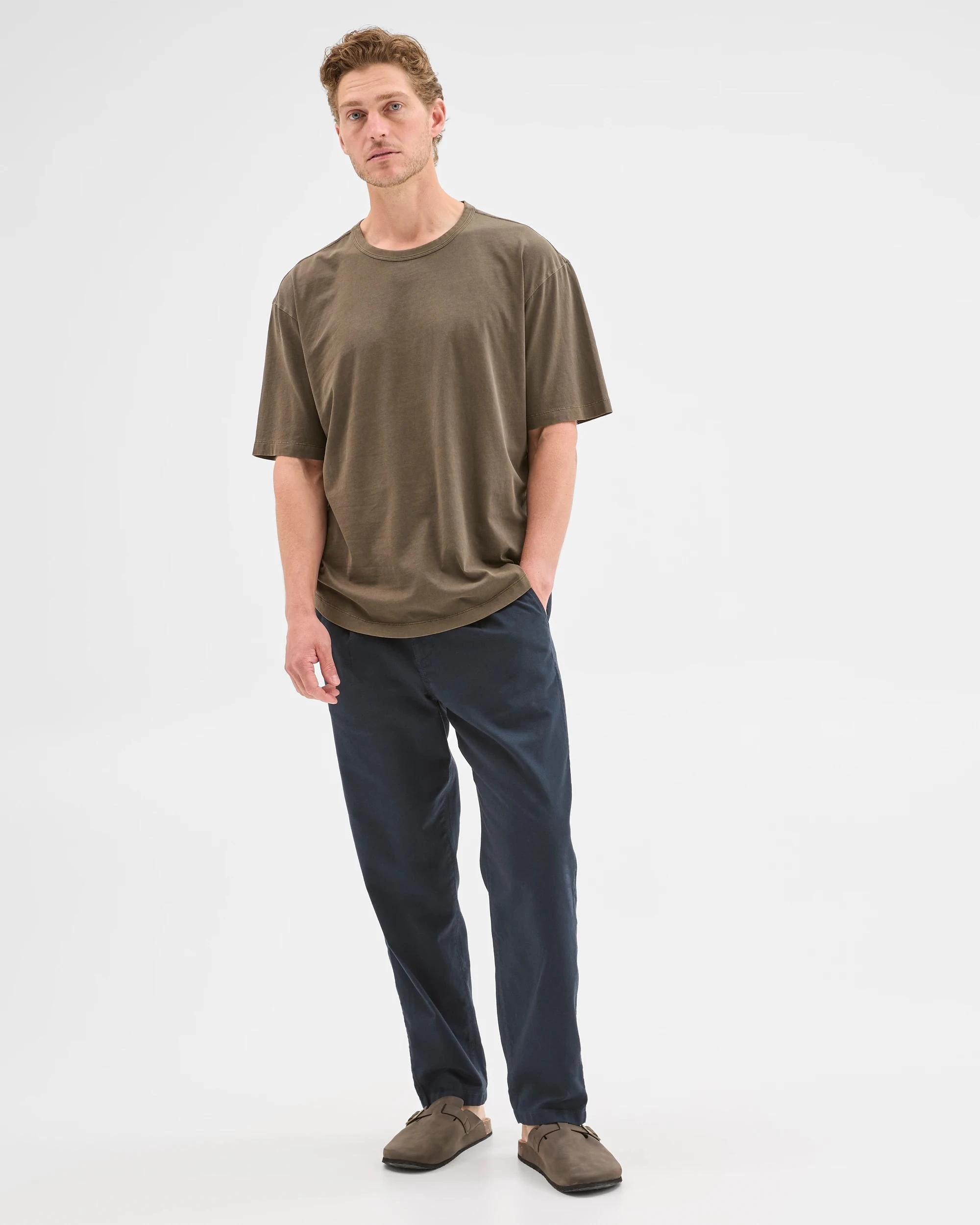 1 Target Man Australian Cotton T-Shirt DARK OLIVE, 1 of 6