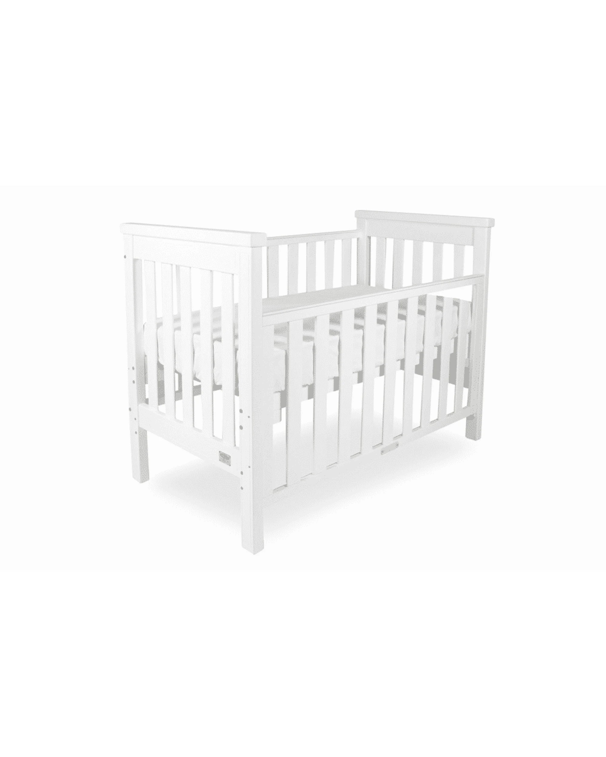 1 Babyhood Milano Cot - White, 1 of 5