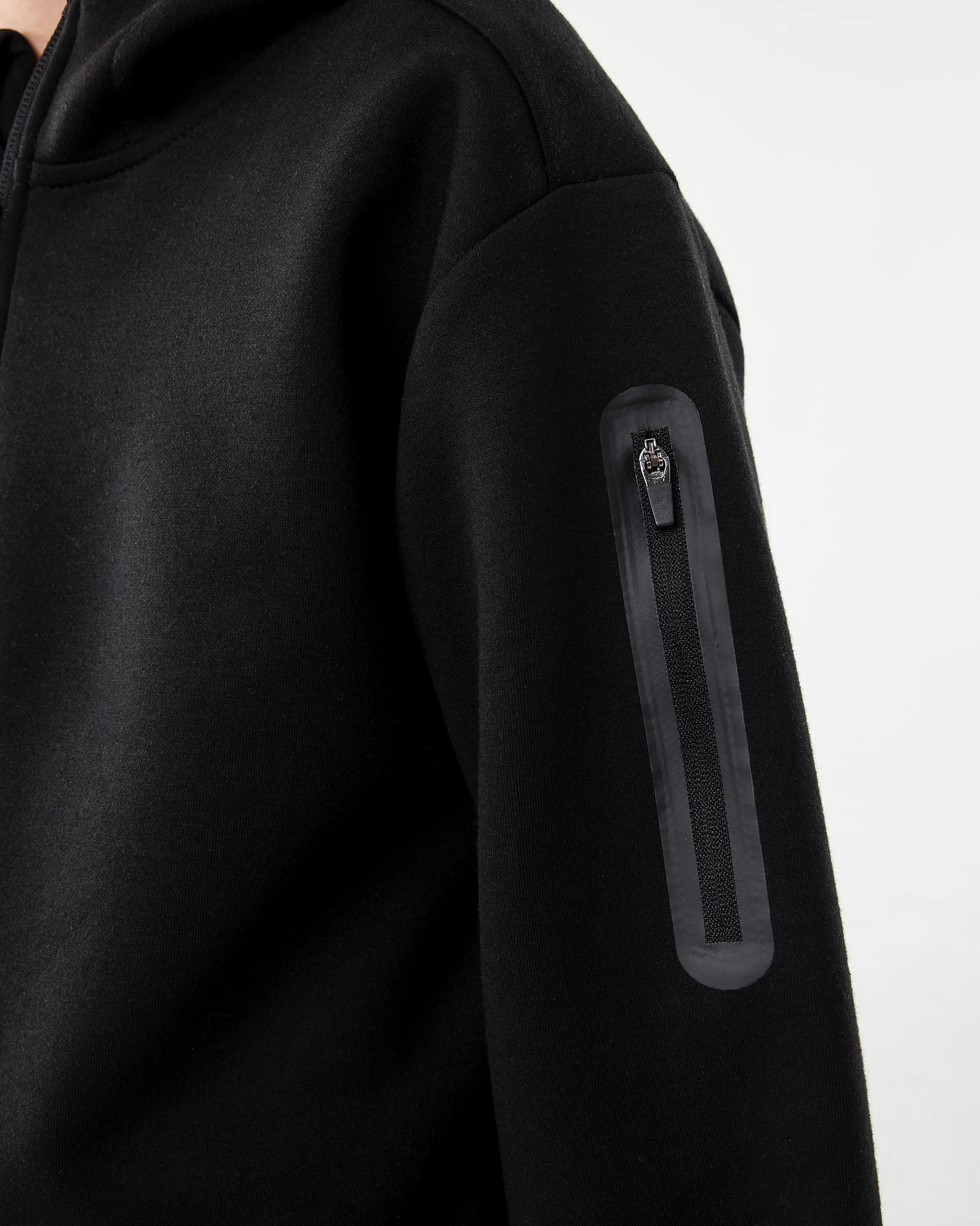 6 Active Kids Zip Through Hoodie Black, 6 of 9