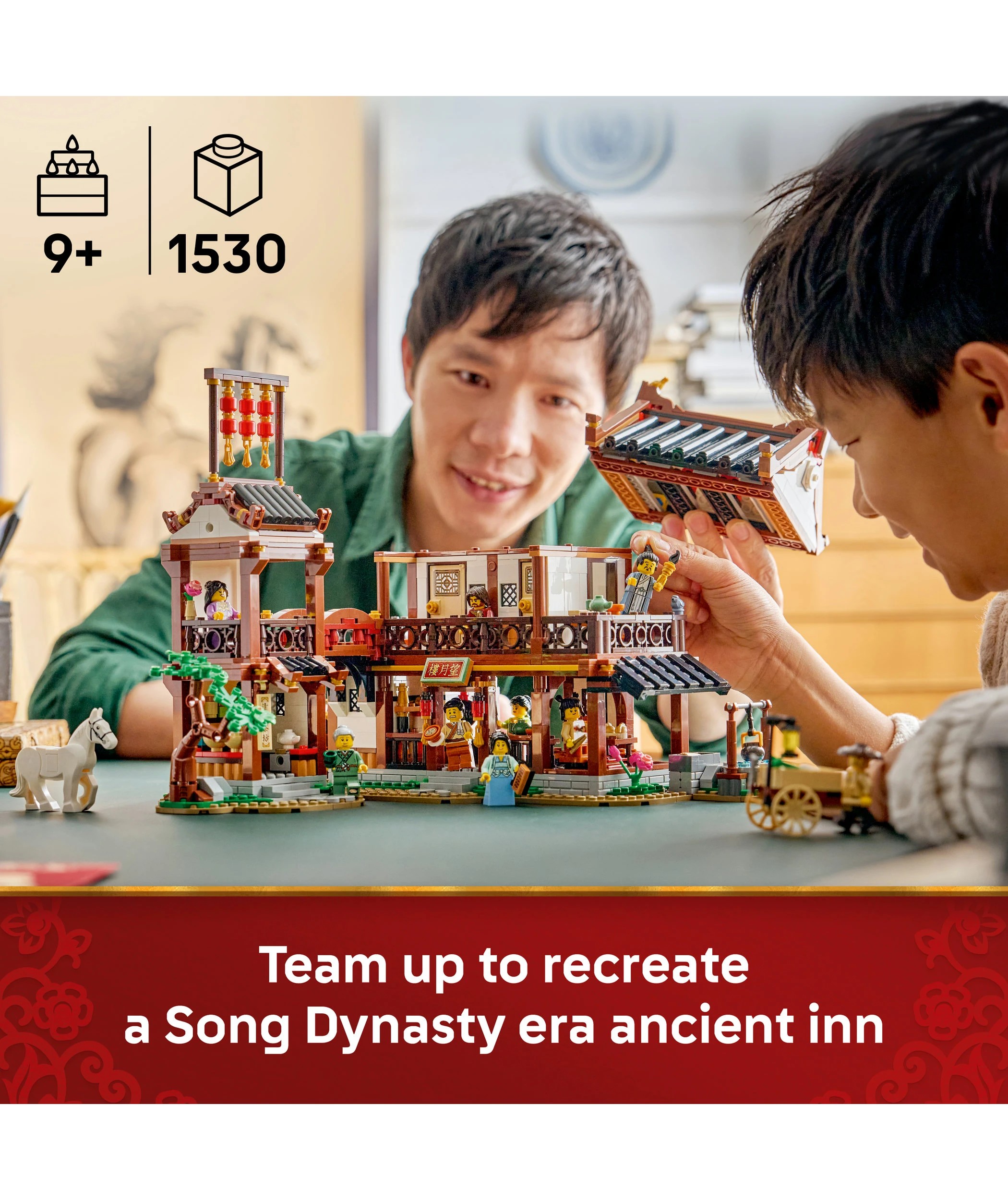 2 LEGO® Spring Festival Ancient Moon - Gazing Inn 80121 - Multi, 2 of 9