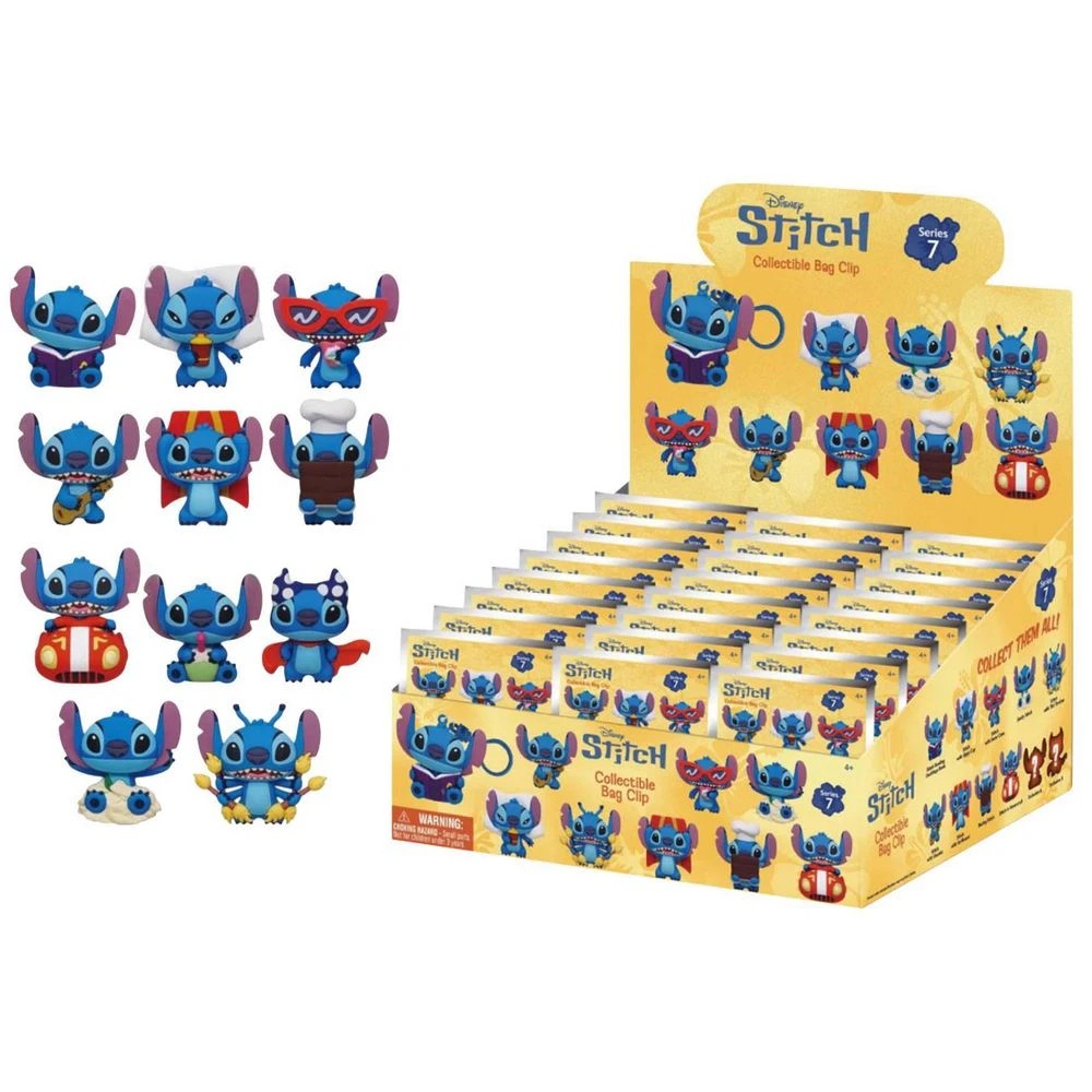 1 PVC Bag Clip Blind Bag Lilo & Stitch Series 7, 1 of 5