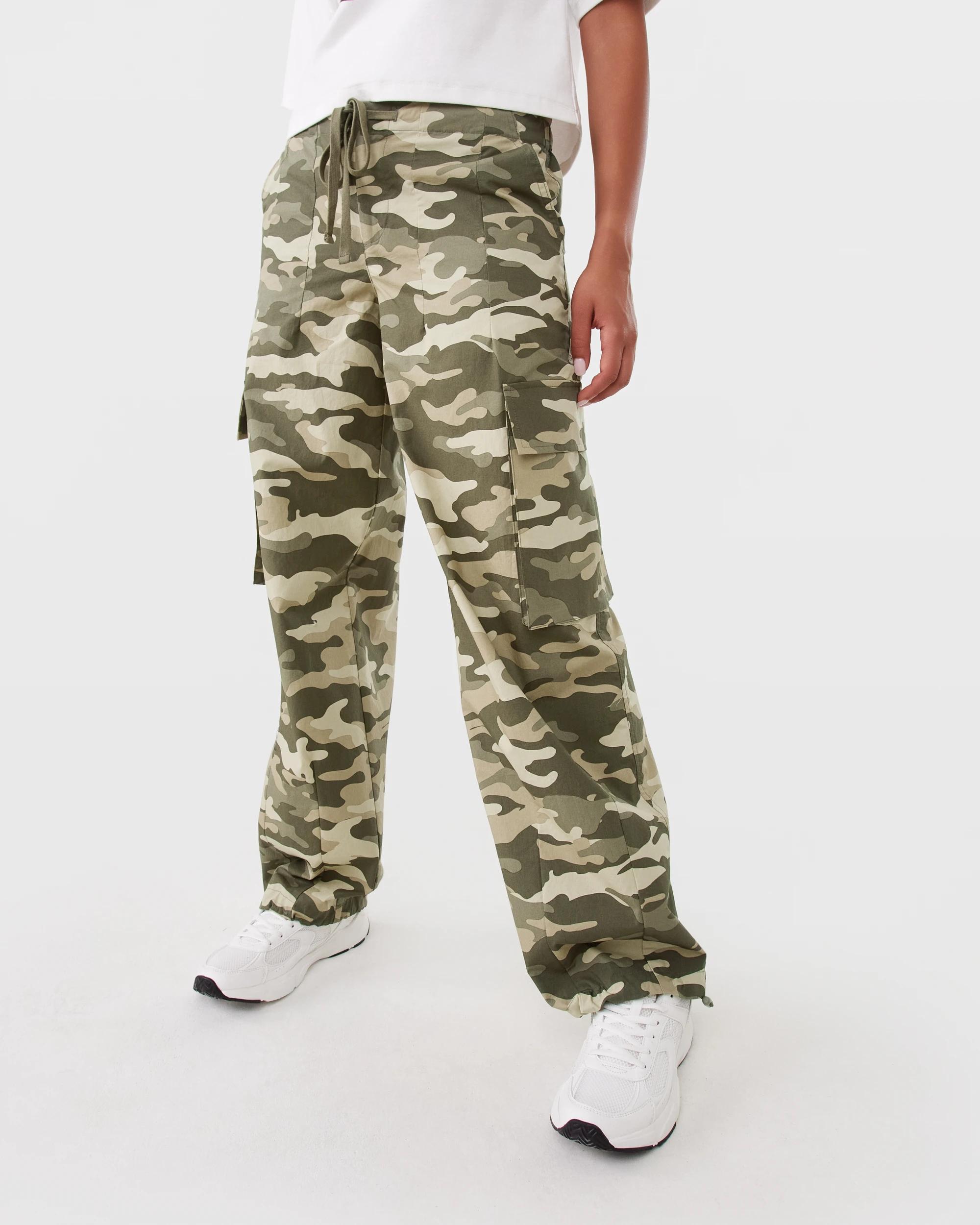 1 Balloon Leg Cargo Pants Camo, 1 of 10