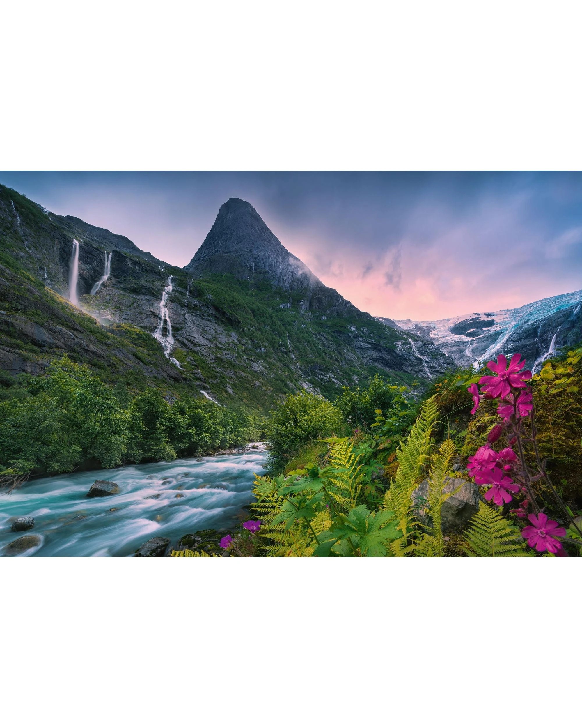 2 Ravensburger Stunning Mountain Vibes 4000 Piece Jigsaw Puzzle, 2 of 3
