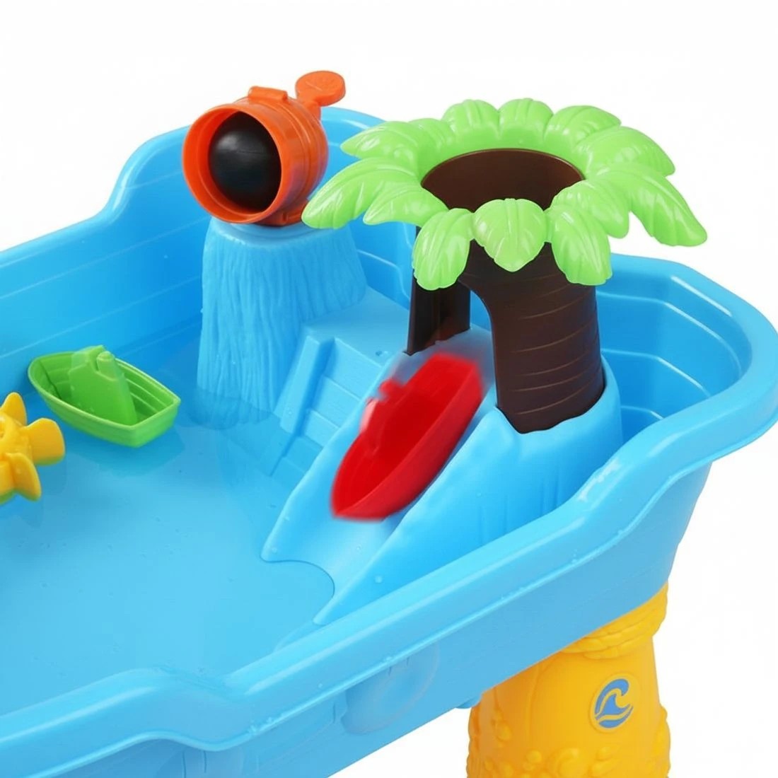 5 Keezi Kids Sandpit Pretend Play Set Sand Water Table Outdoor Beach Toy Children - Blue, 5 of 8