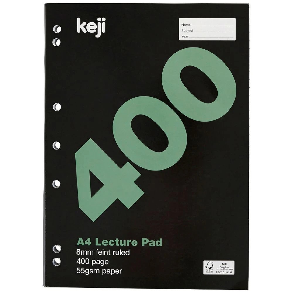 1 Keji A4 Giant Lecture Pad 400 Page, 1 of 1