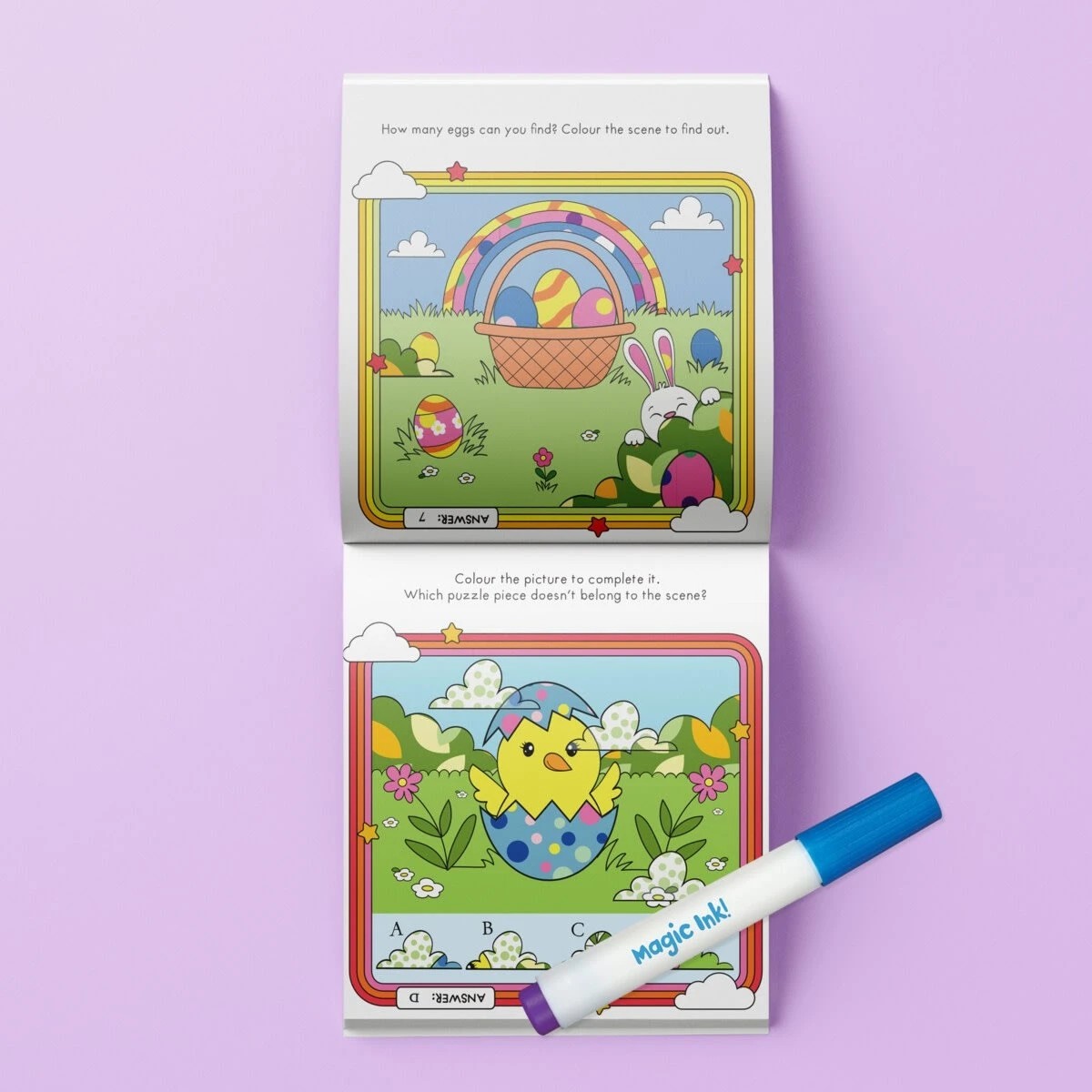 8 INKredibles Easter Fun ColourBurst Mess-Free Activity Kit - Book, 8 of 9