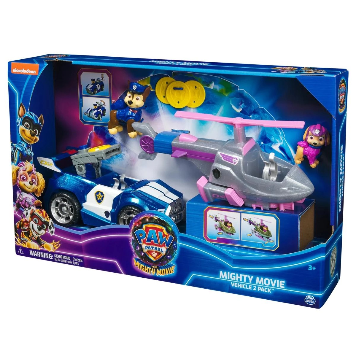 2 2 Pack PAW Patrol: The Mighty Movie Vehicle Set, 2 of 10
