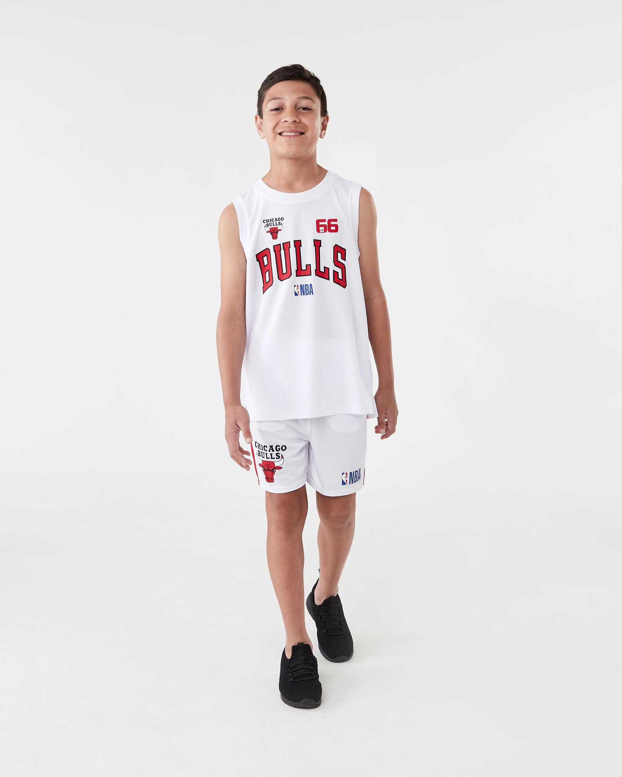 7 Official NBA Kids Mesh Tank Bulls 7dhu, 7 of 8