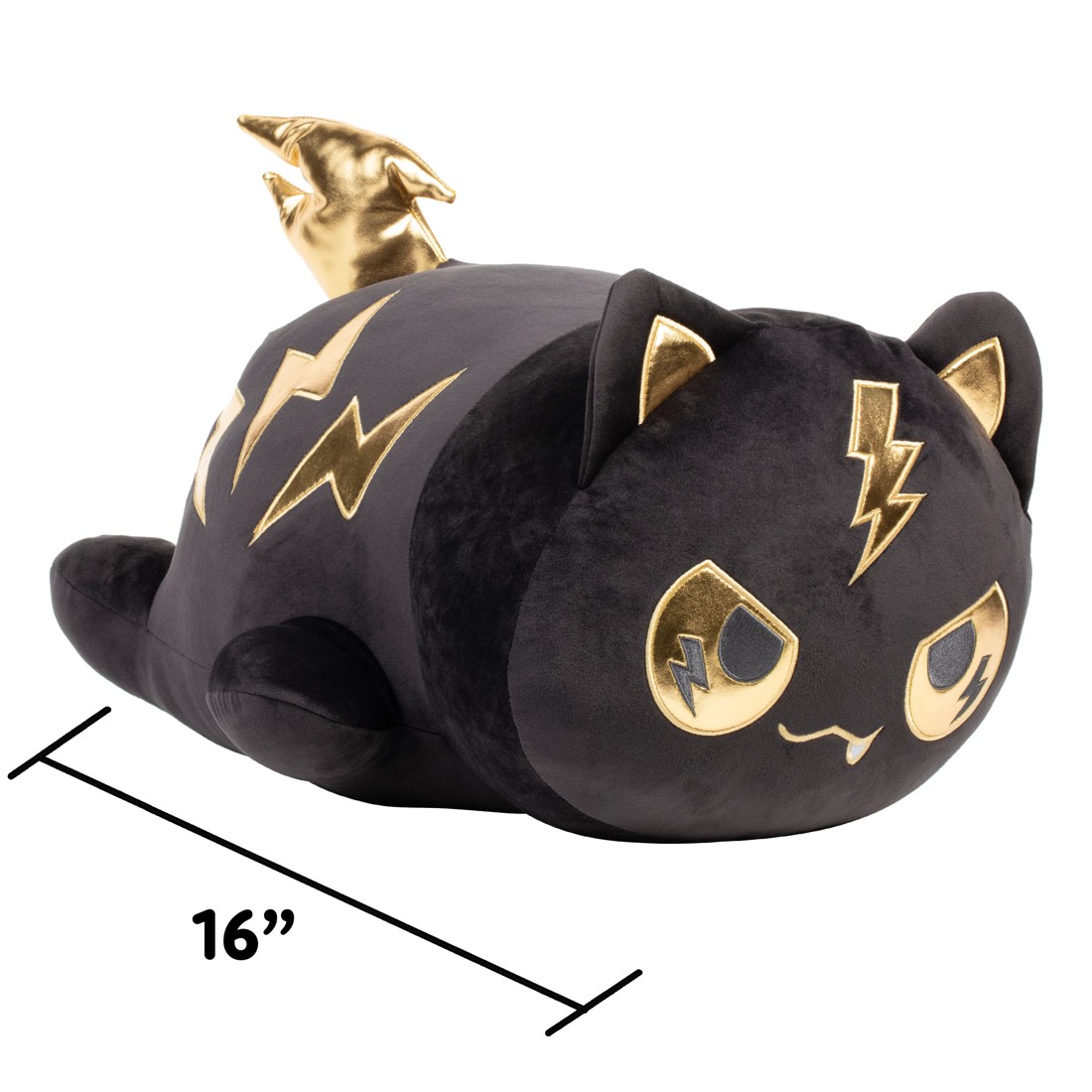 5 Aphmau MeeMeow Jumbo Plush – Elemental Lightning Cat, 5 of 5