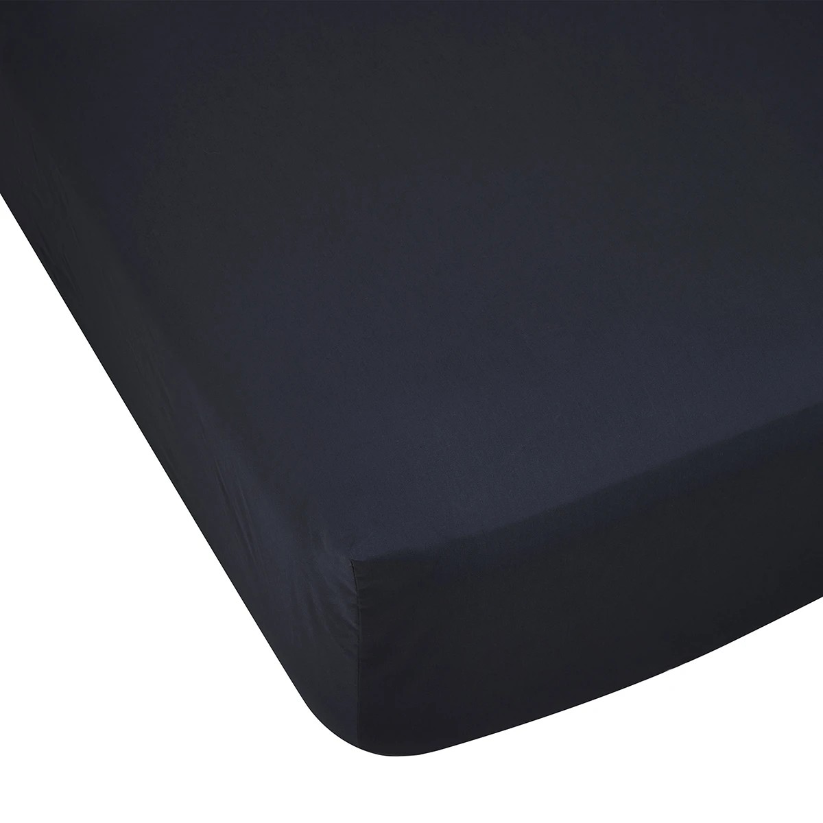 1 500 Thread Count Australian Grown Cotton Fitted Sheet - Queen Bed, Anthracite, 1 of 4