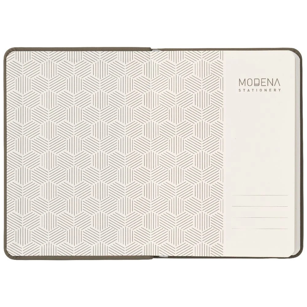 3 Modena A6 PU Plain Notebook Olive, 3 of 5