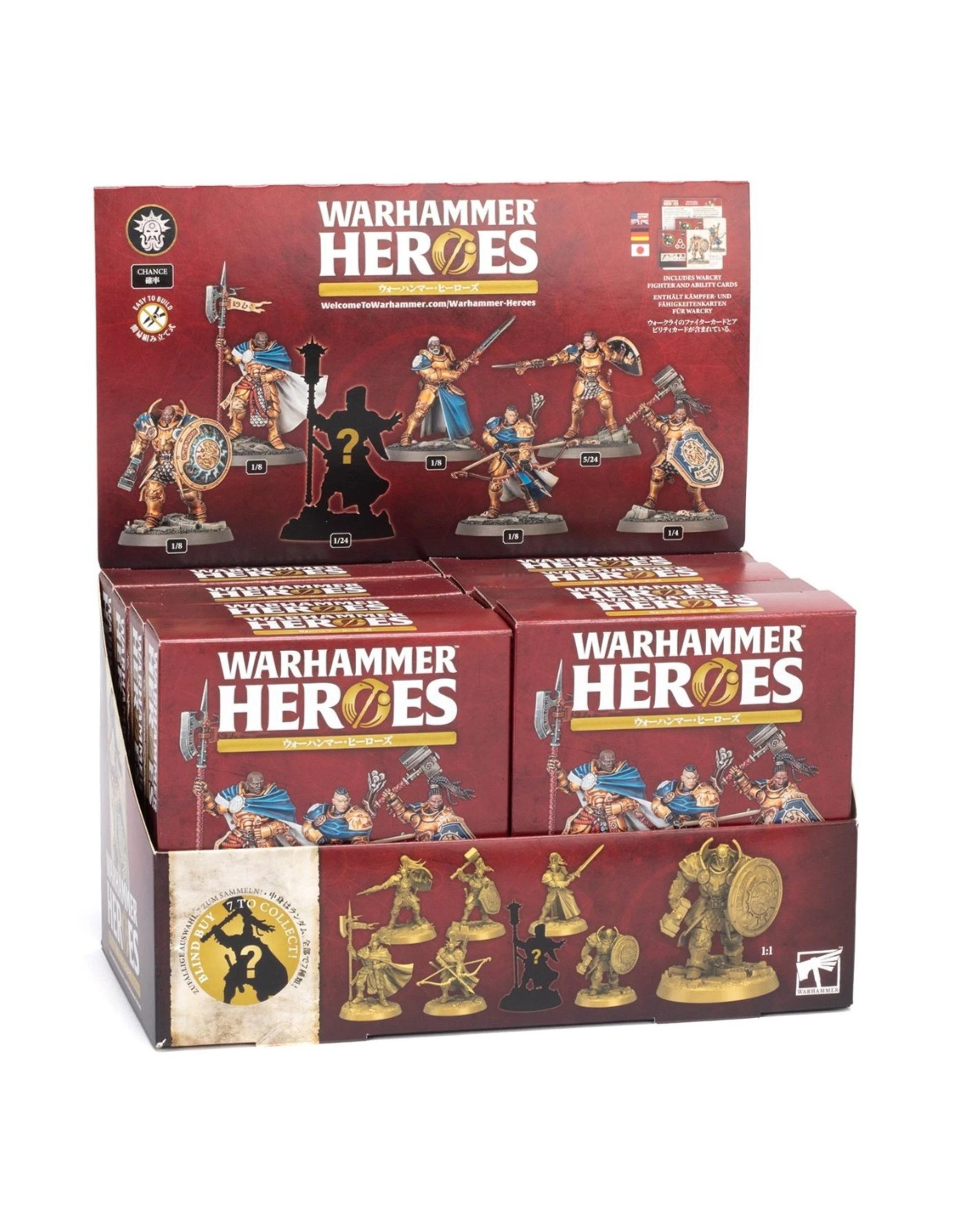 1 Warhammer Heroes Age of Sigmar Stormcast Eternals Booster Box, 1 of 2
