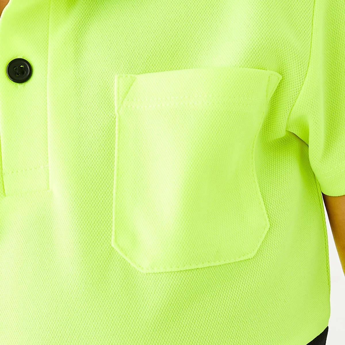 4 Mini Me Work Polo T-shirt Yellow, 4 of 9