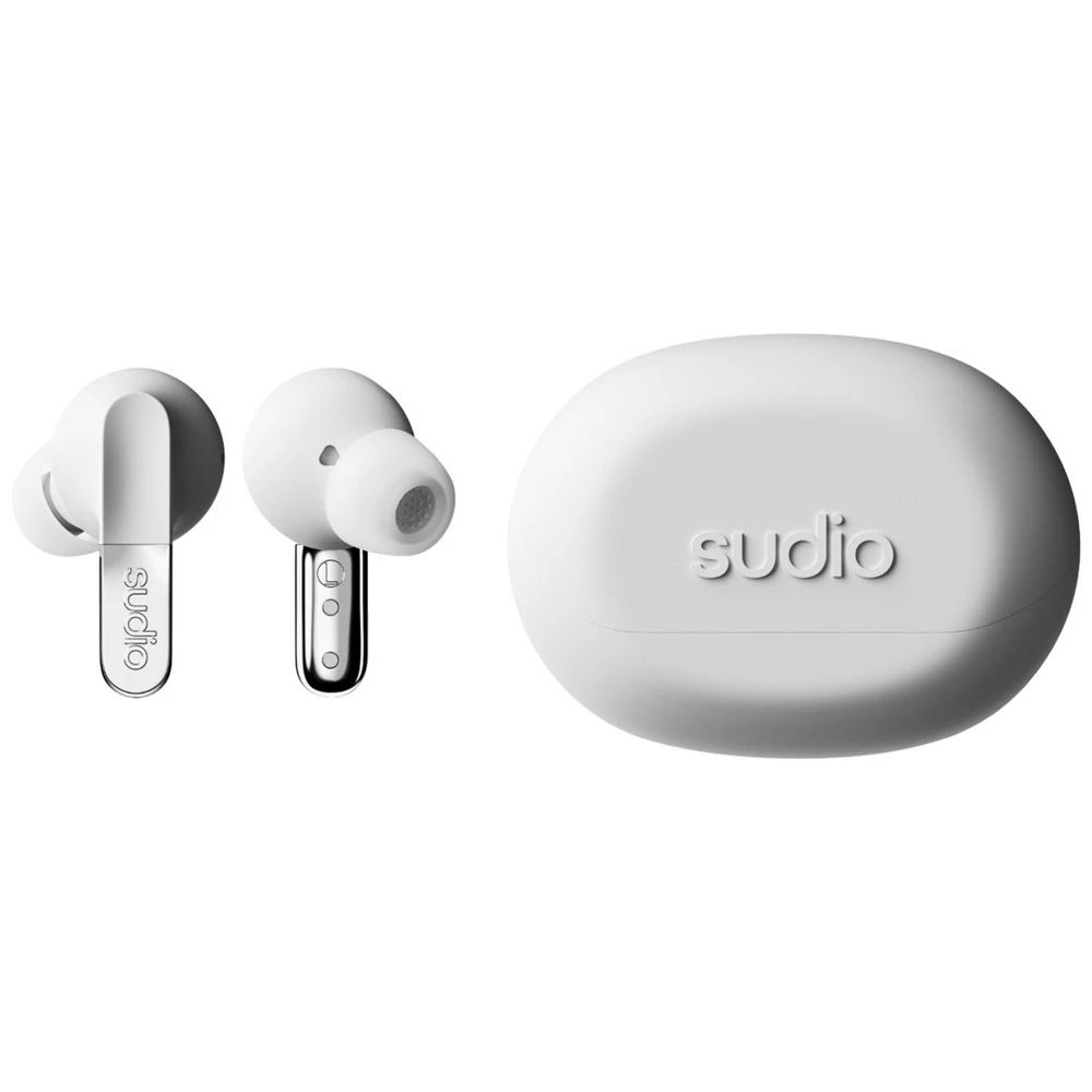 1 Sudio N3 Pro True Wireless Earbuds White, 1 of 4