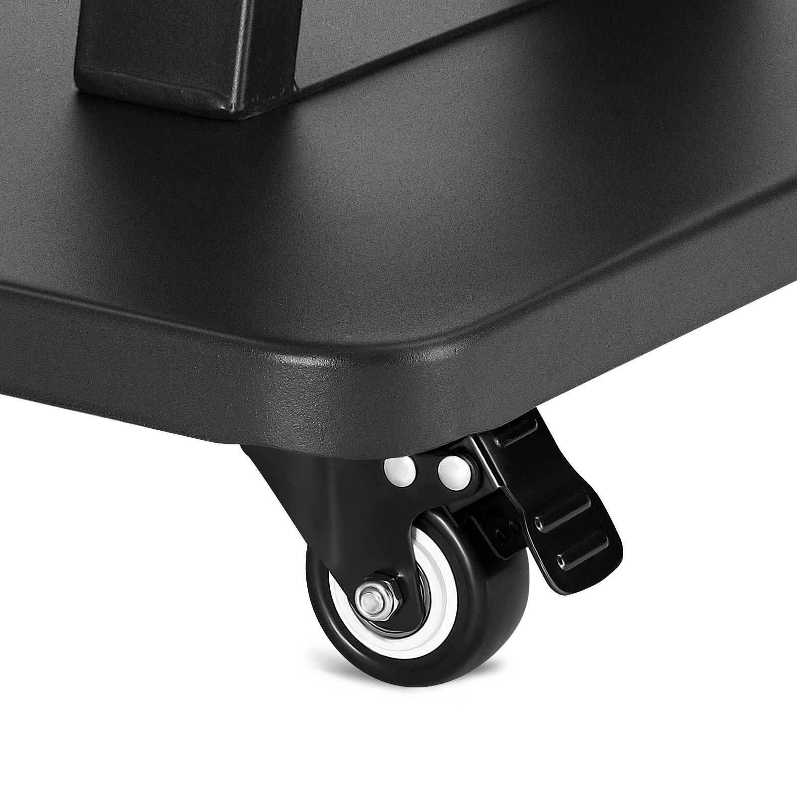 6 Ausway Mobile TV Screen Monitor Stand Mount Bracket Trolley 50-98 Inch, 6 of 8