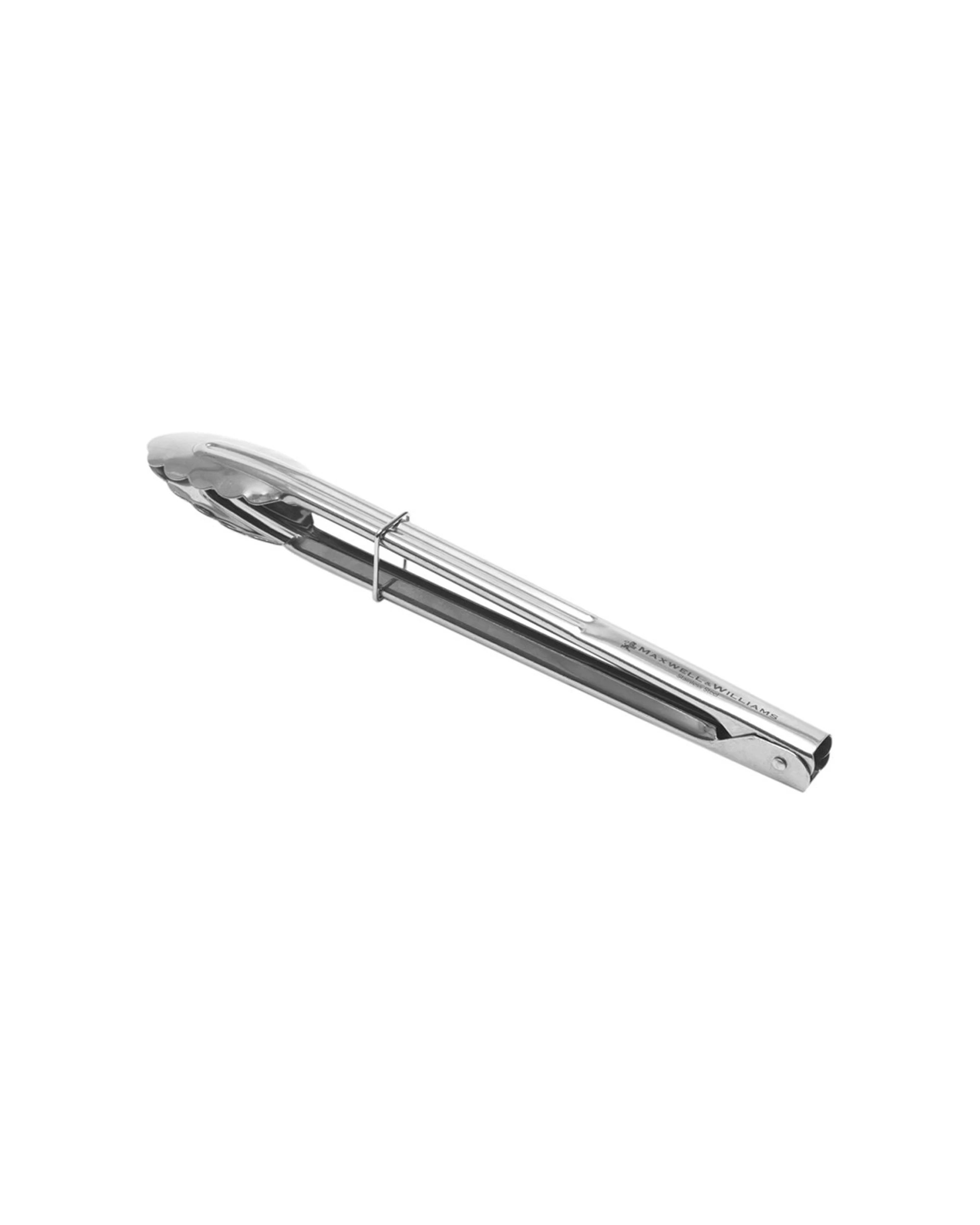 1 Maxwell & Williams 30cm Grabbers Tongs Stainless Steel Kitchen Utensil Dishwasher Safe - Metallic, 1 of 1