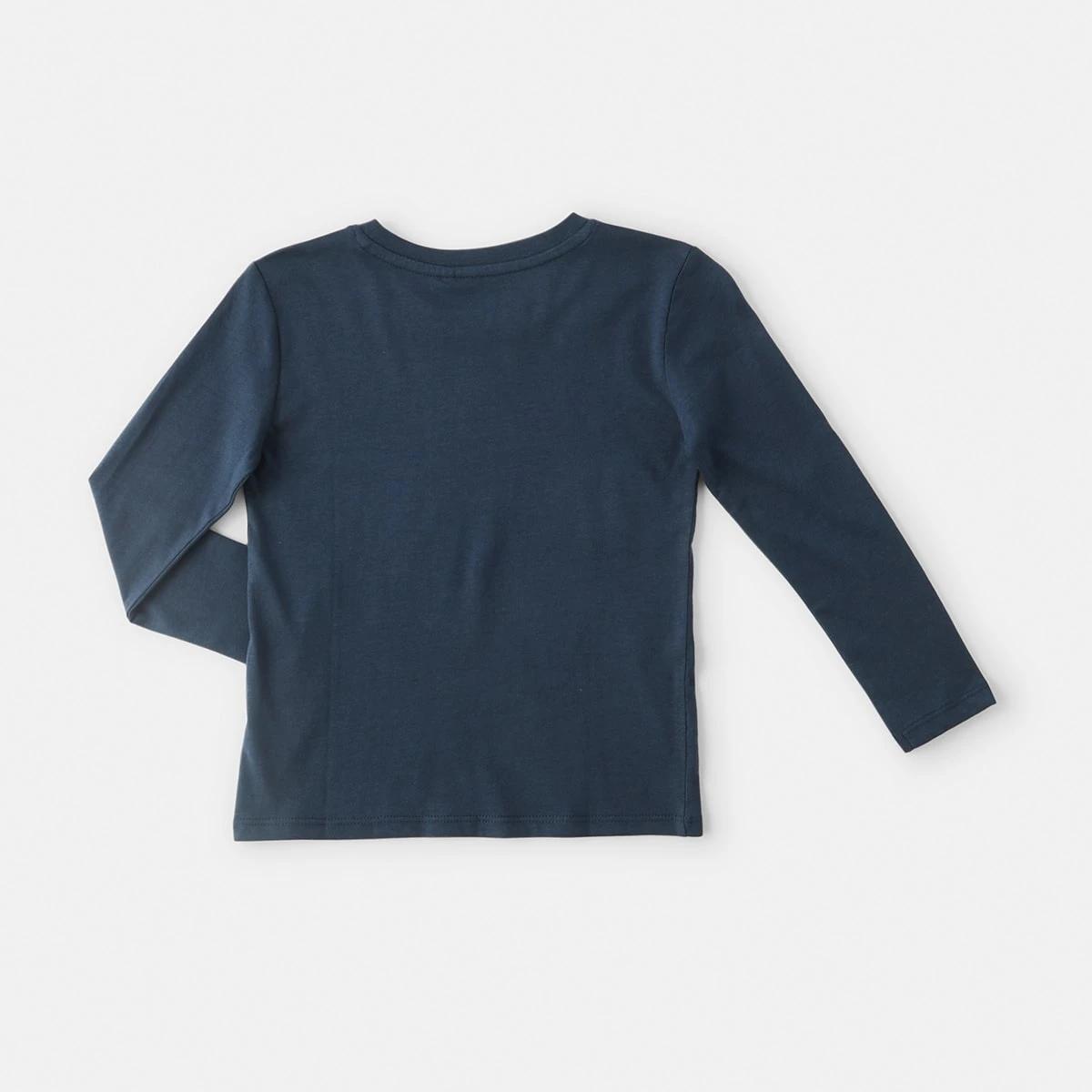 8 Long Sleeve Print T-shirt Harb Navy, 8 of 8