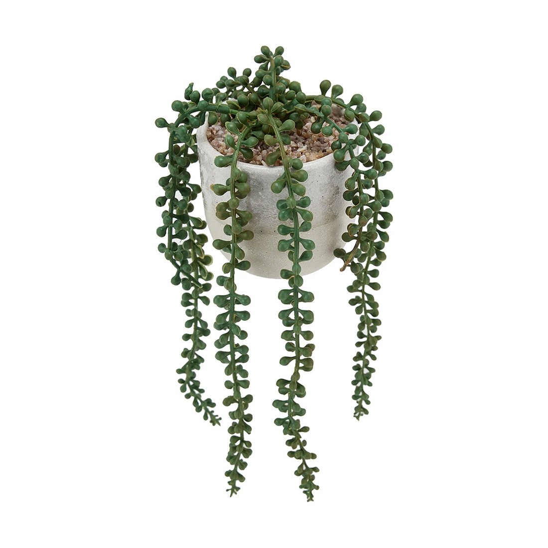 2 Artificial String of Pearls Plant in Pot, 2 of 6