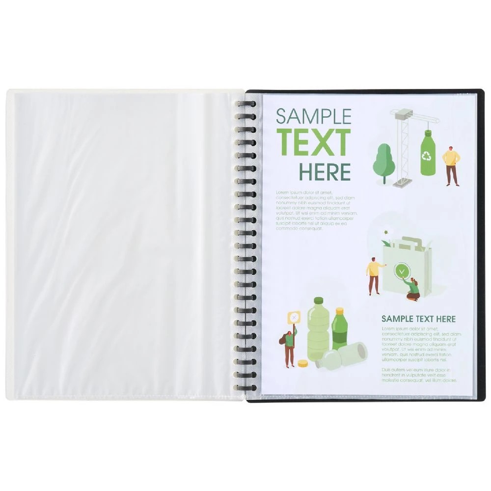 3 Keji A4 Refillable Display Book 20 Pockets 3 Pack, 3 of 3