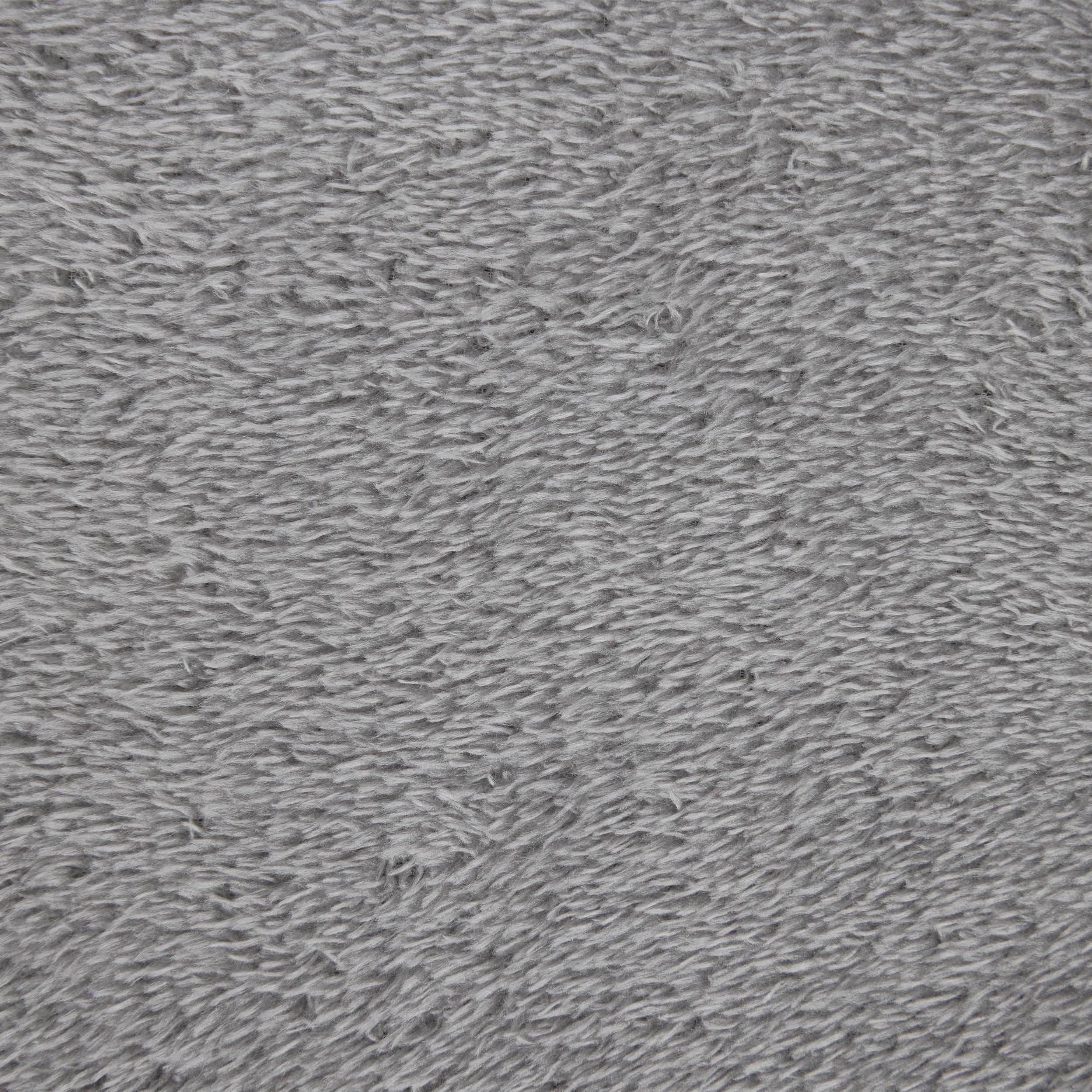 6 Pet Bed Rectangle Plush Top - Large, Grey, 6 of 7