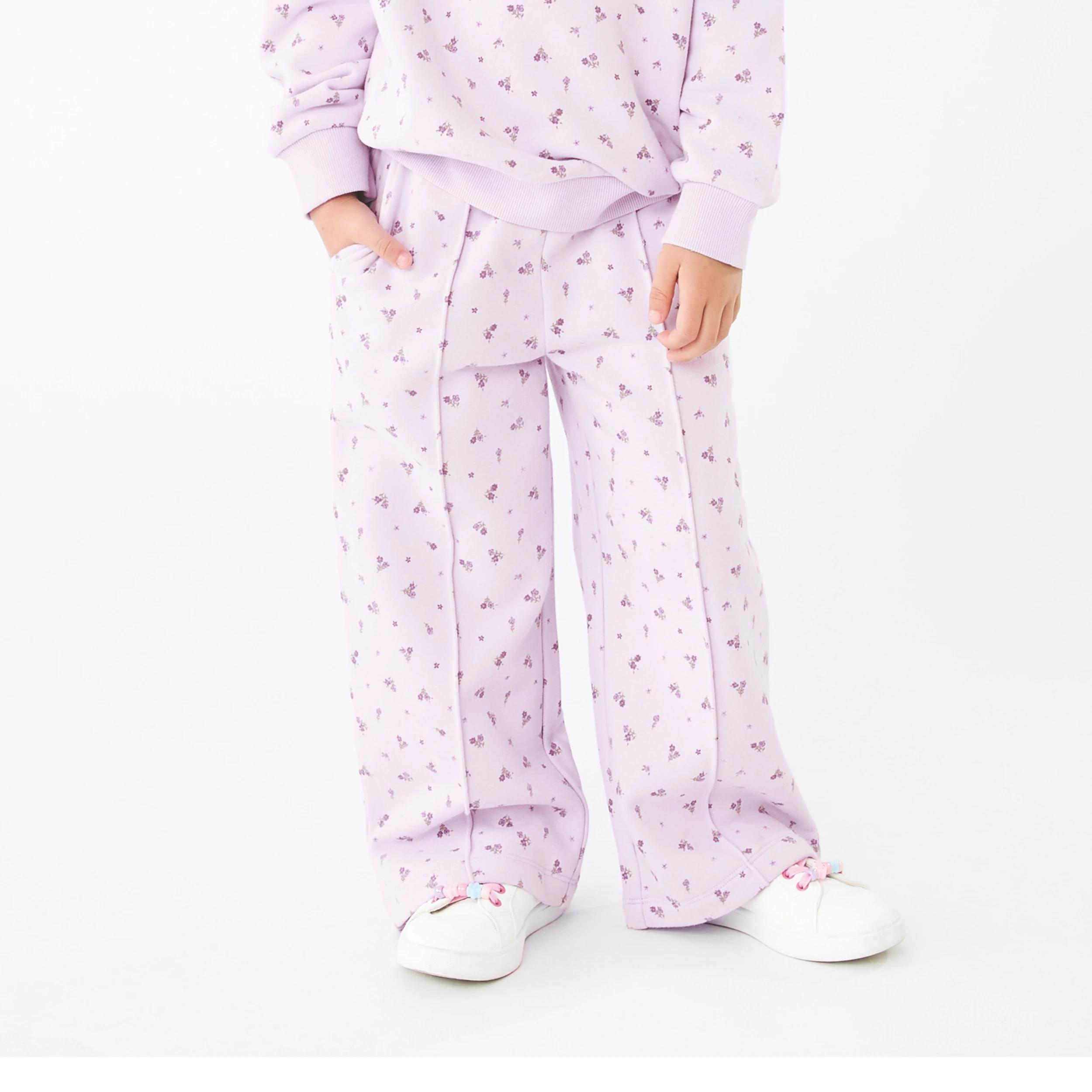 1 Wide Leg Trackpants Pur Floral, 1 of 2