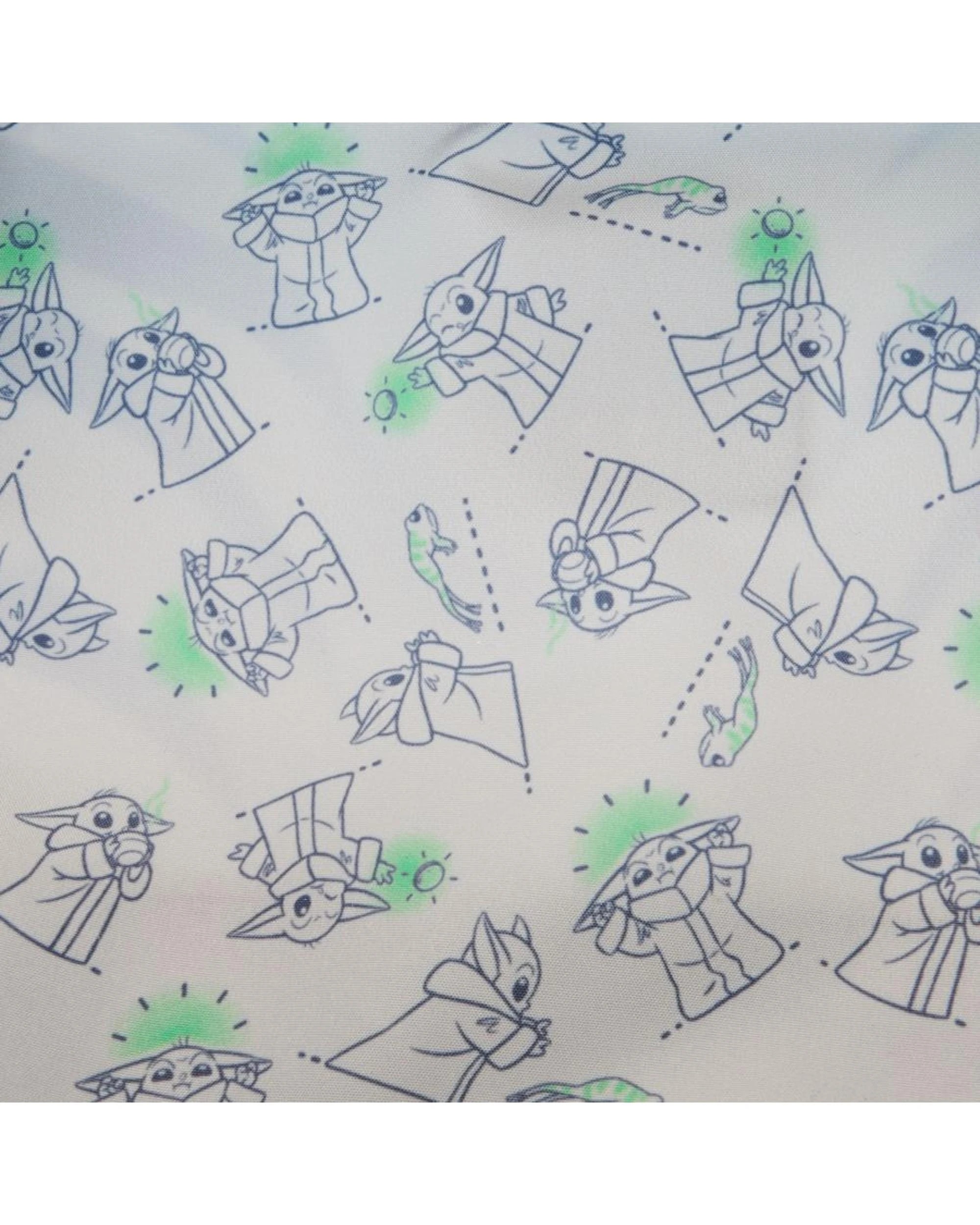 5 Loungefly Star Wars The Mandalorian Ahsoka Nylon Mini Backpack, 5 of 5