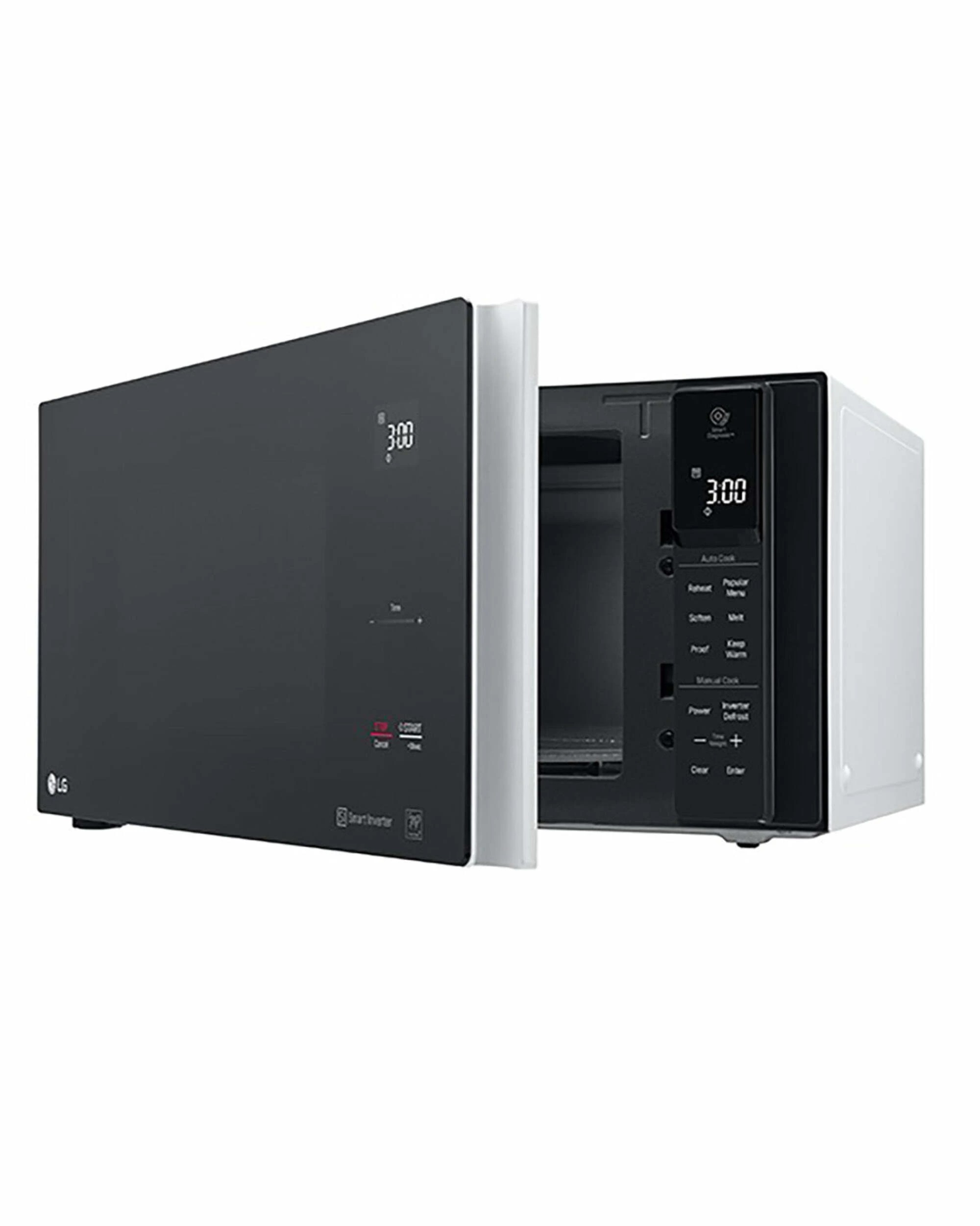 4 LG 25 Litre NeoChef Smart Inverter Microwave - White - WHITE, 4 of 5